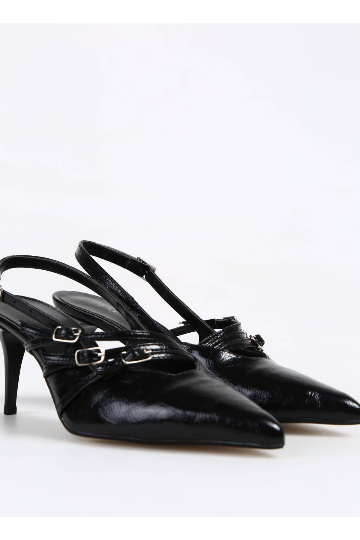 Siyah Kadın Topuklu Ayakkabı ELLEN - Görsel 6