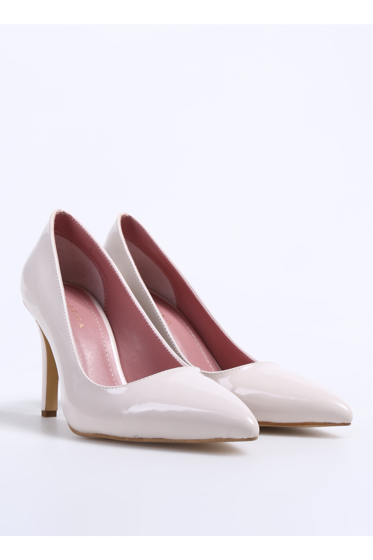 Ekru Kadın Topuklu Ayakkabı CASEY - Görsel 3