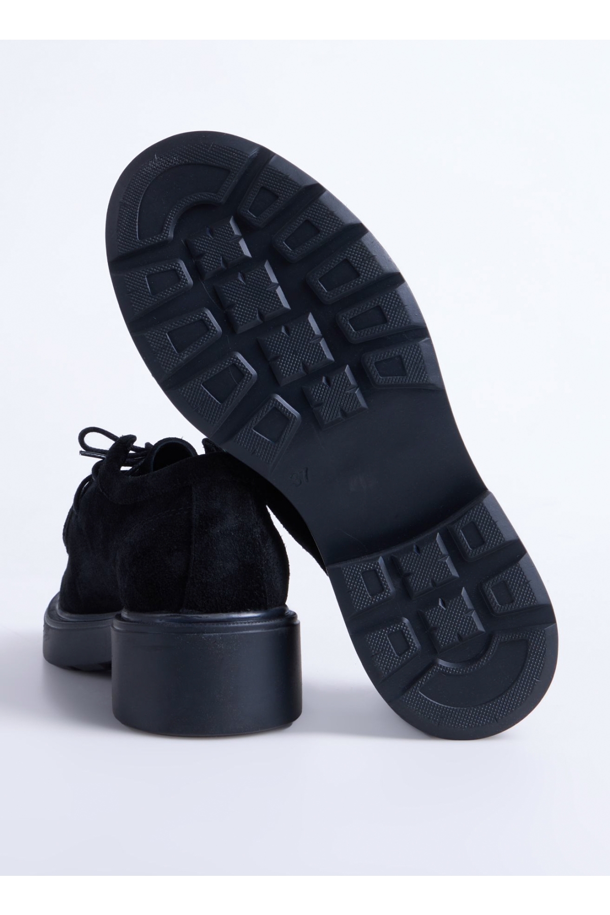 Deri Siyah Kadın Günlük Ayakkabı D-NOWELL - Görsel 5