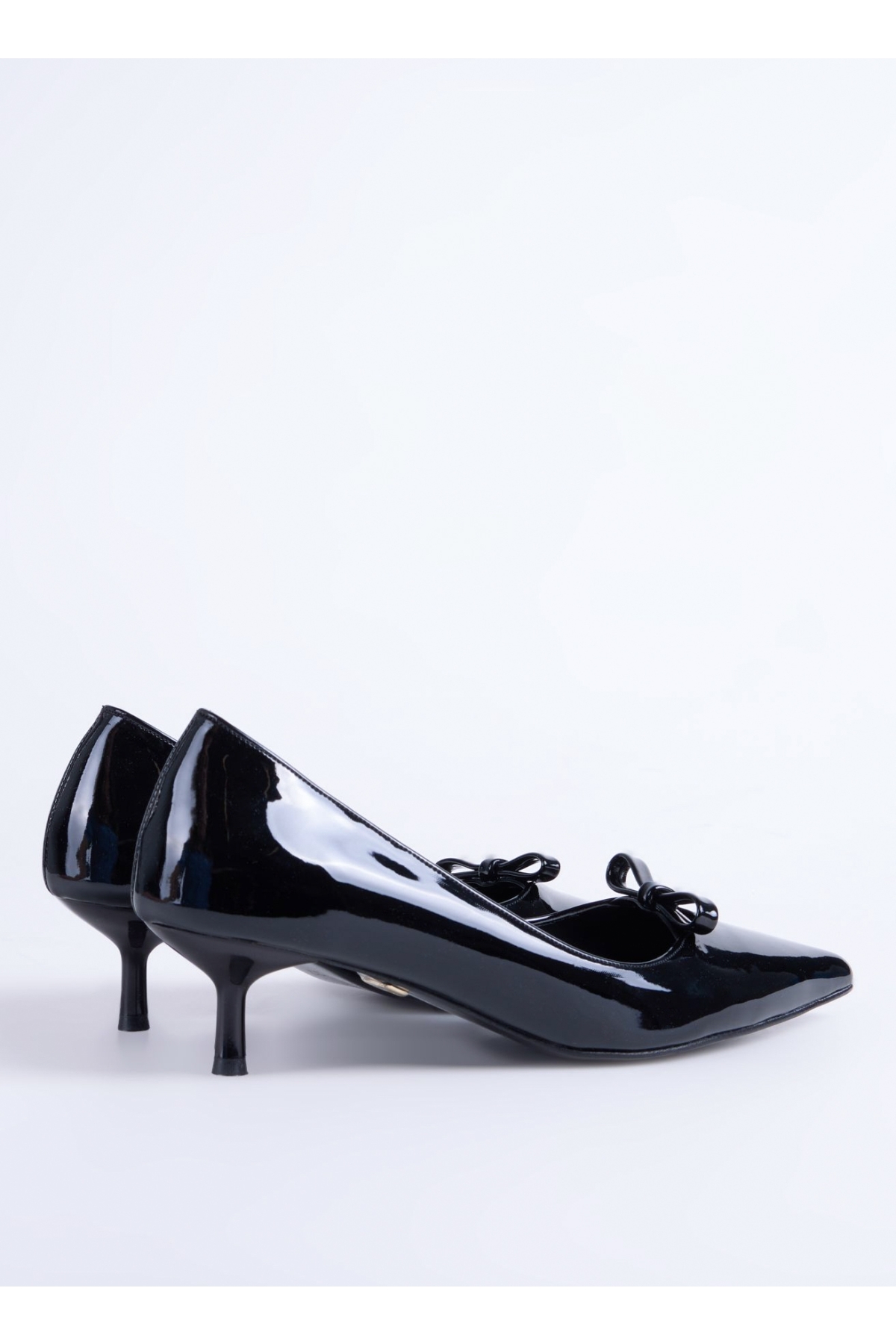 Siyah Kadın Stiletto KITTEN-COLETTE - Görsel 4