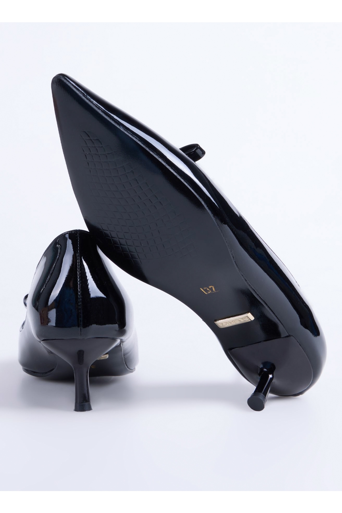 Siyah Kadın Stiletto KITTEN-COLETTE - Görsel 5