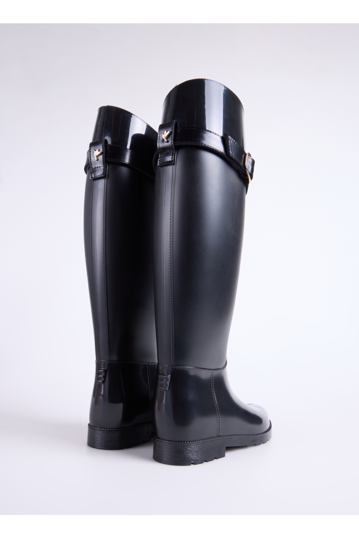 Siyah Kadın Yağmur Botu KATHY-LARISA - Görsel 4
