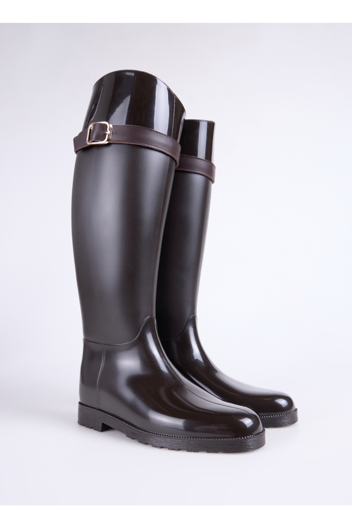 Kahve Kadın Yağmur Botu KATHY-LARISA - Görsel 3