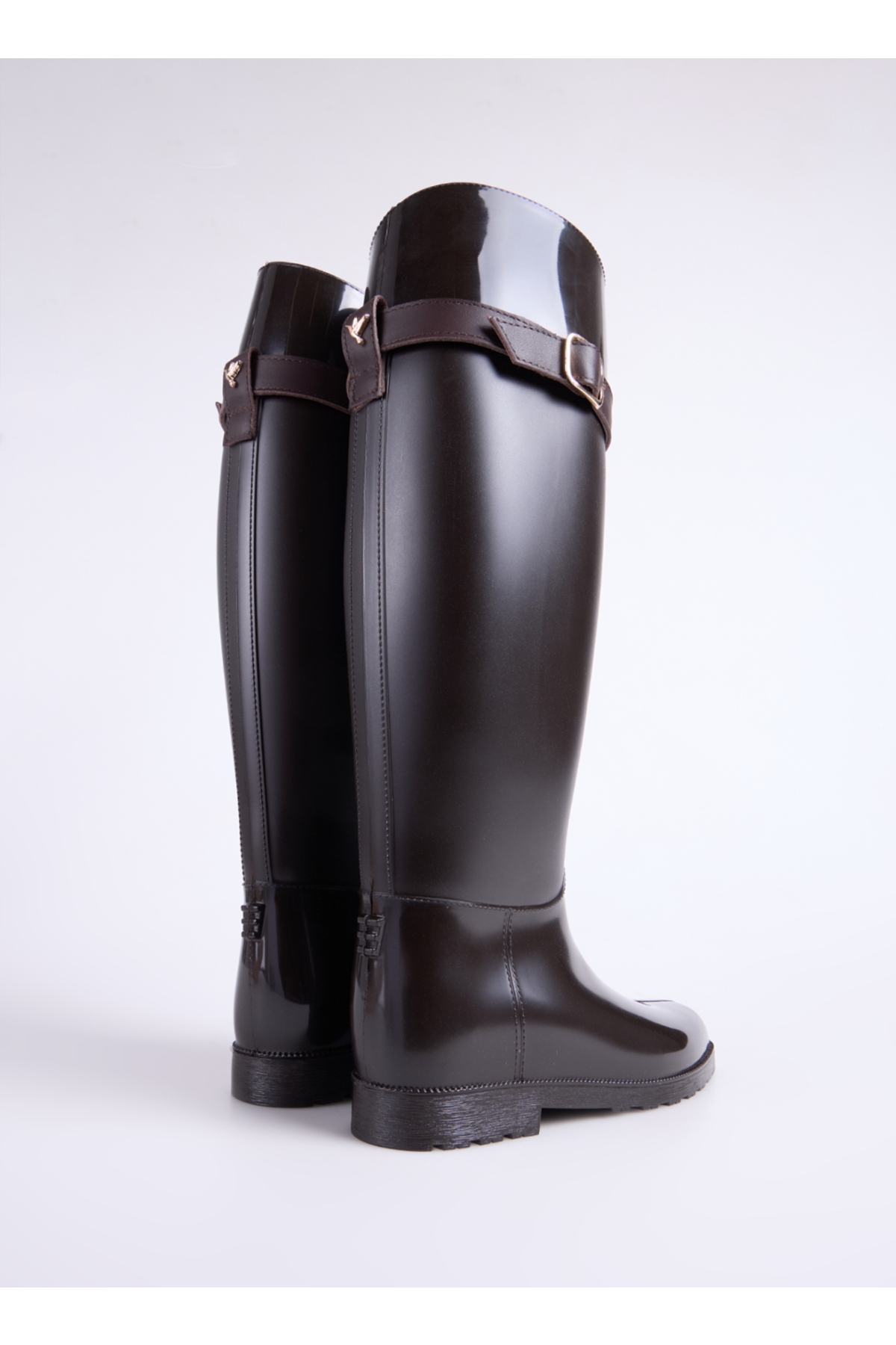 Kahve Kadın Yağmur Botu KATHY-LARISA - Görsel 4