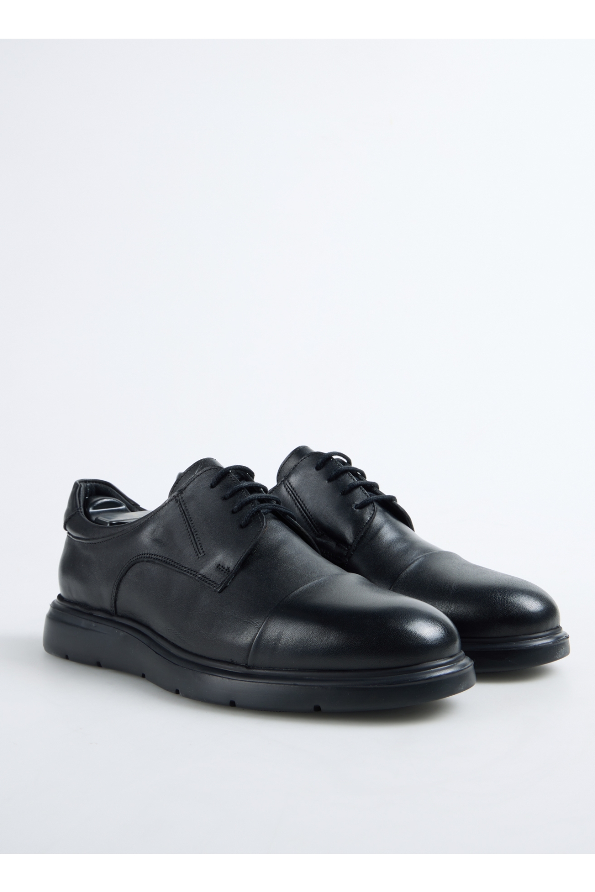 Deri Siyah Erkek Günlük Ayakkabı BALUN - Görsel 5
