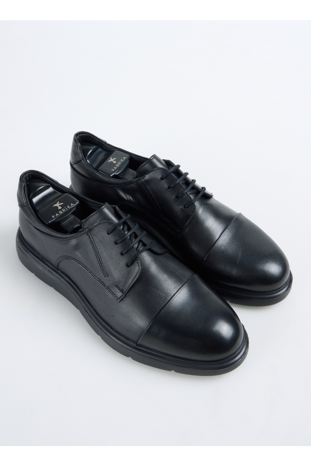 Deri Siyah Erkek Günlük Ayakkabı BALUN - Görsel 6