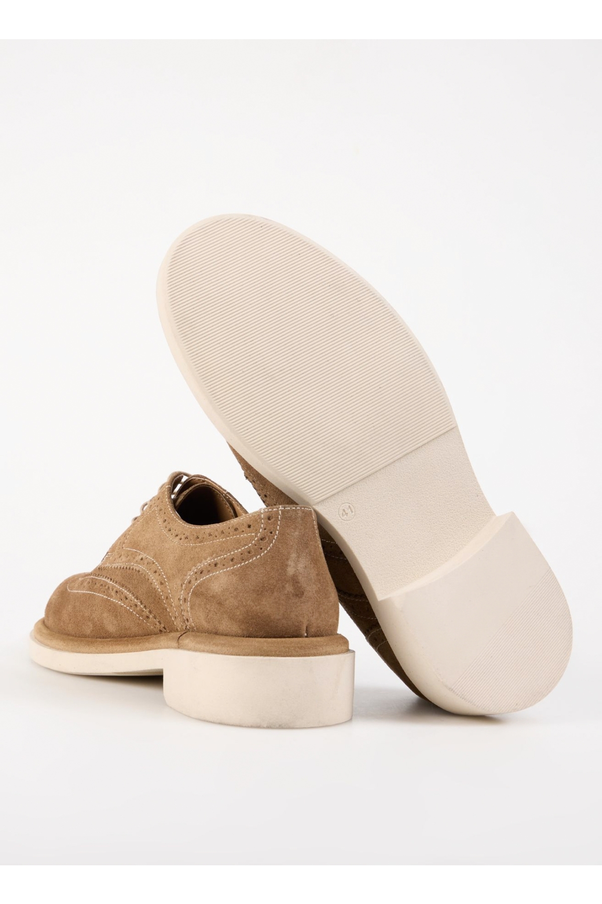 Süet Süet Bej Erkek Günlük Ayakkabı VANCE-TORNADO - Görsel 7
