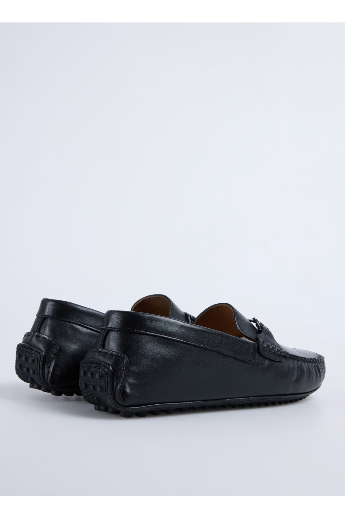 Siyah Erkek Deri Günlük Ayakkabı KOMOMBO - Görsel 5