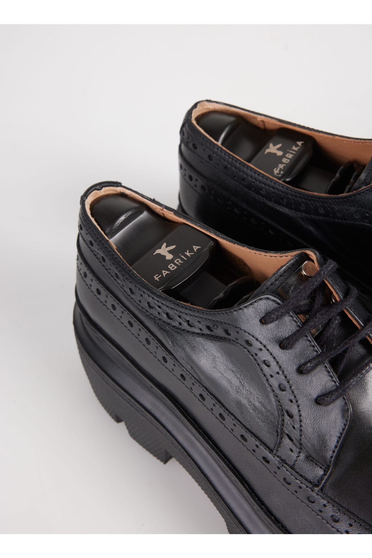 Siyah Erkek Deri Günlük Ayakkabı MENGA-CLINT - Görsel 6