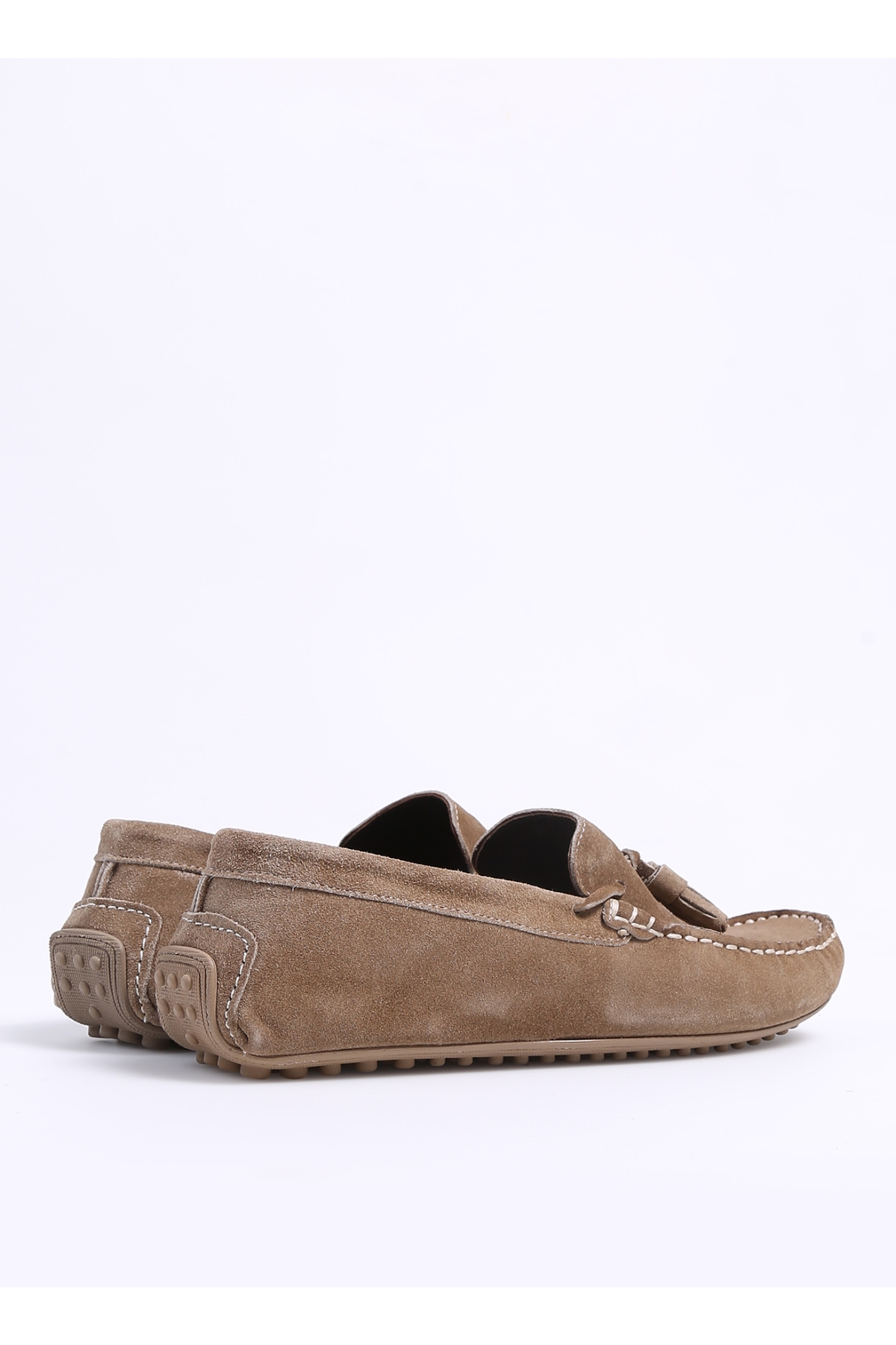 Bej Erkek Deri Günlük Ayakkabı MINYE - Görsel 4