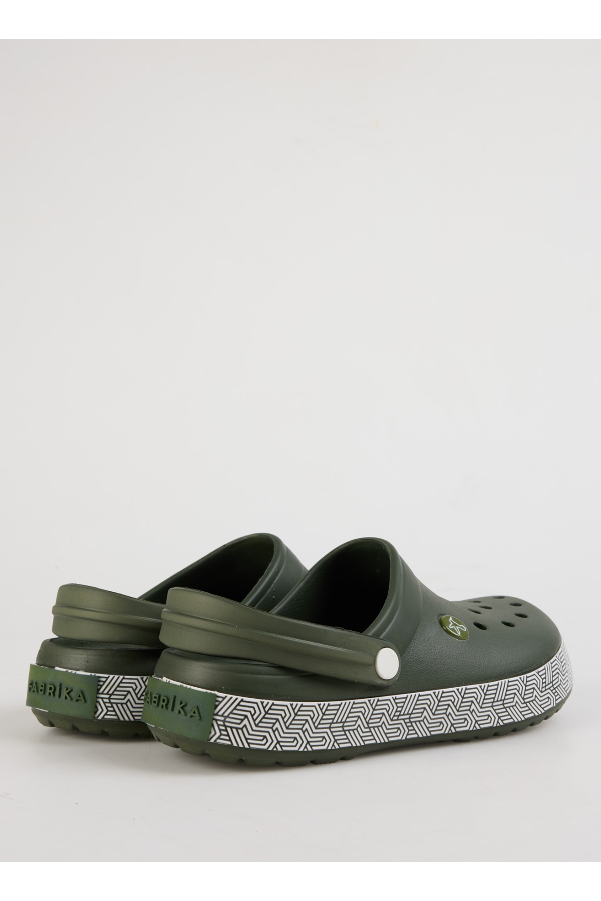 Haki-Beyaz Erkek Terlik INFERNO - Görsel 4