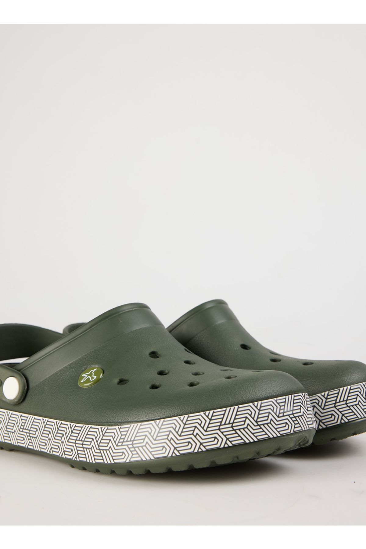 Haki-Beyaz Erkek Terlik INFERNO - Görsel 6