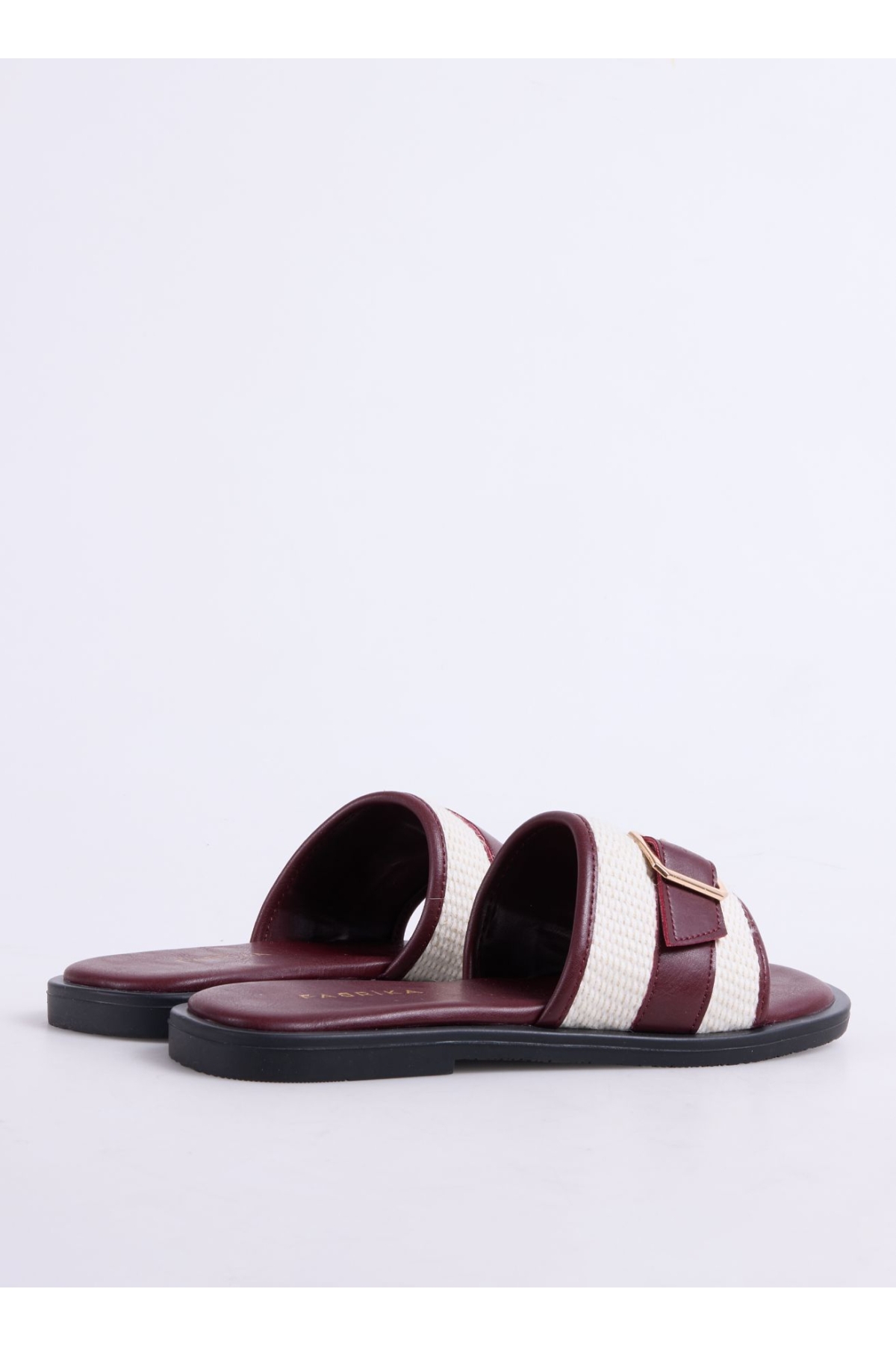Bordo Kadın Terlik MEDINA - Görsel 4
