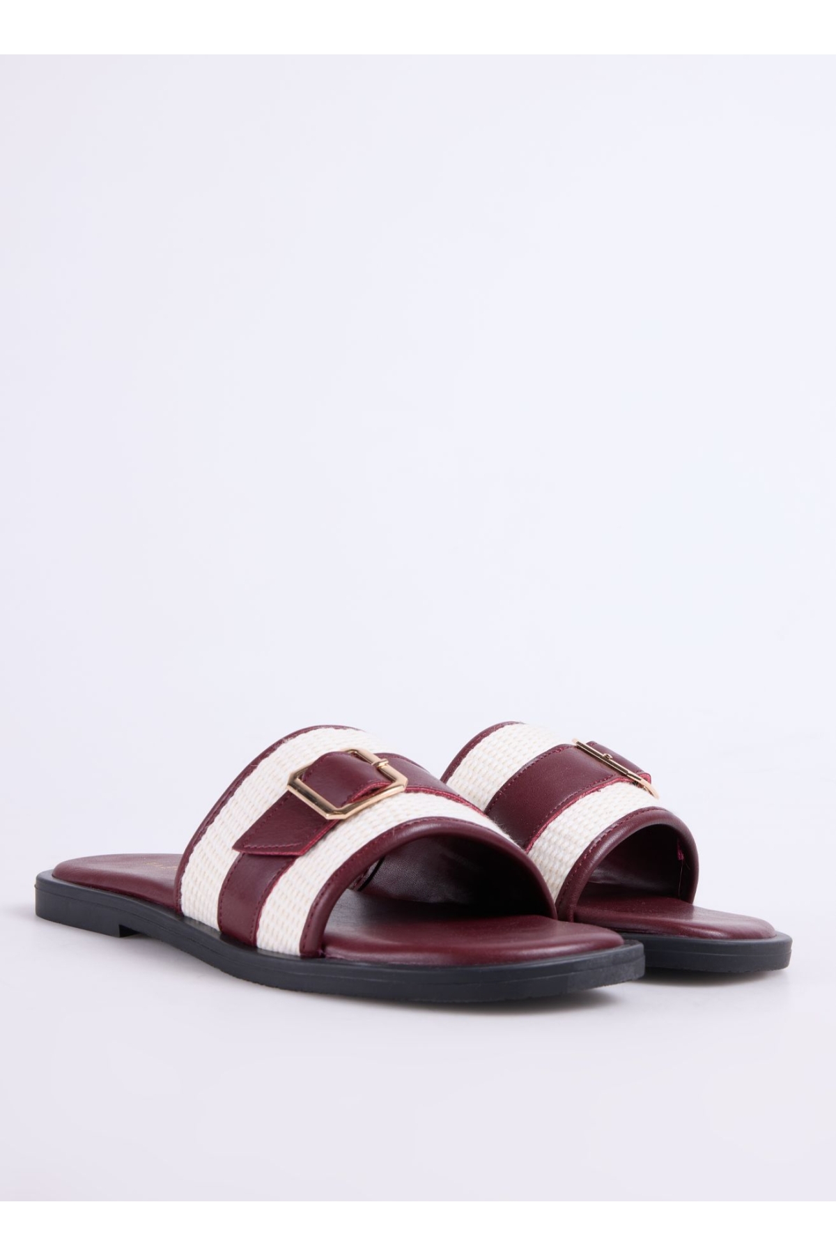 Bordo Kadın Terlik MEDINA - Görsel 6