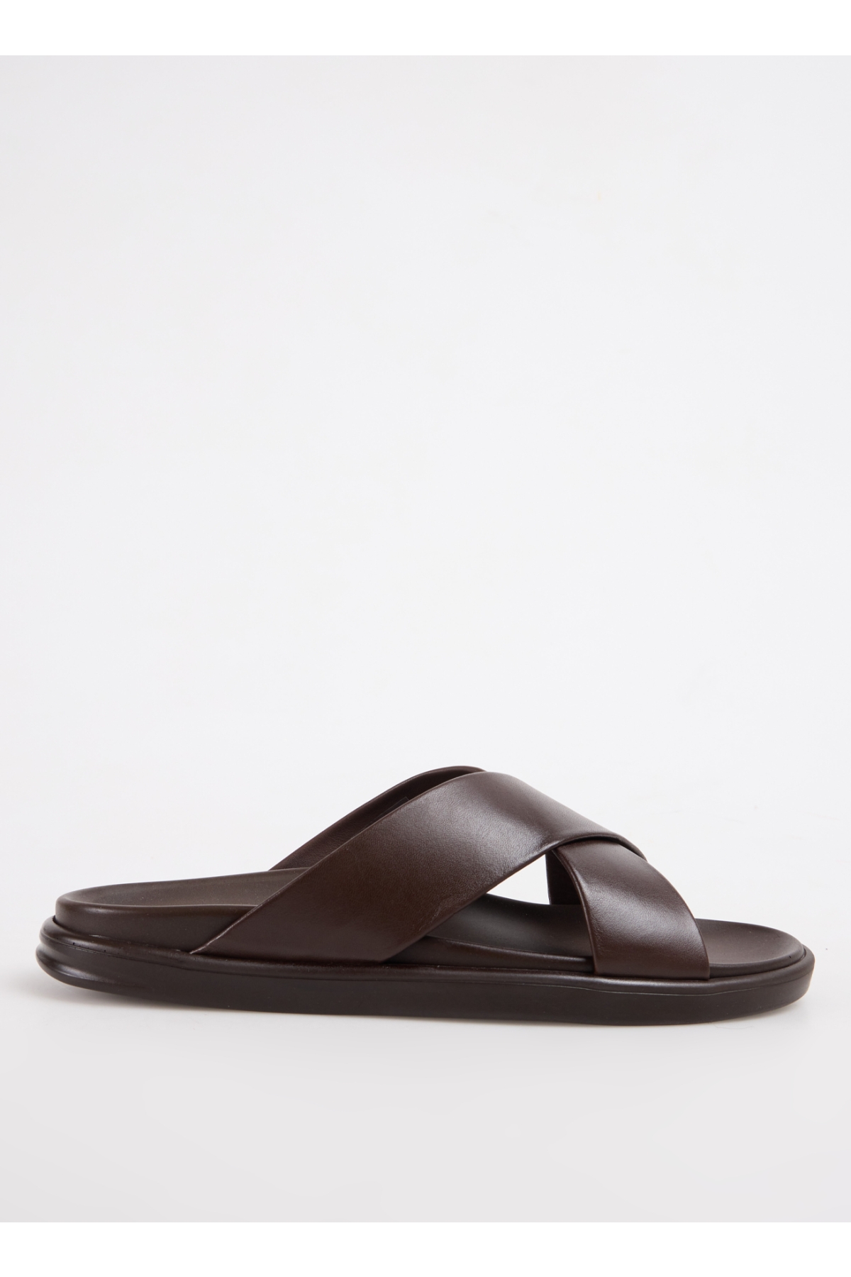 Kahve Erkek Terlik REBEL - Görsel 2