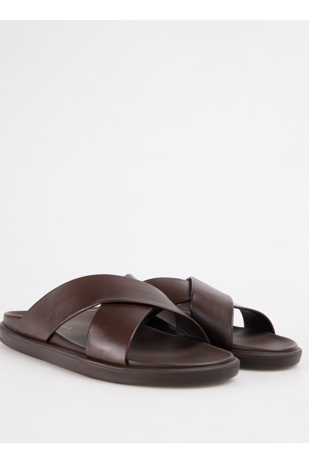 Kahve Erkek Terlik REBEL - Görsel 3