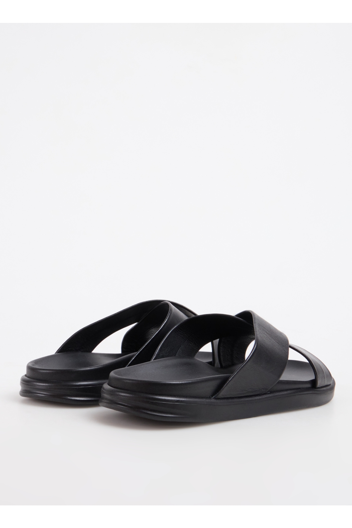 Siyah Erkek Terlik REBEL - Görsel 4