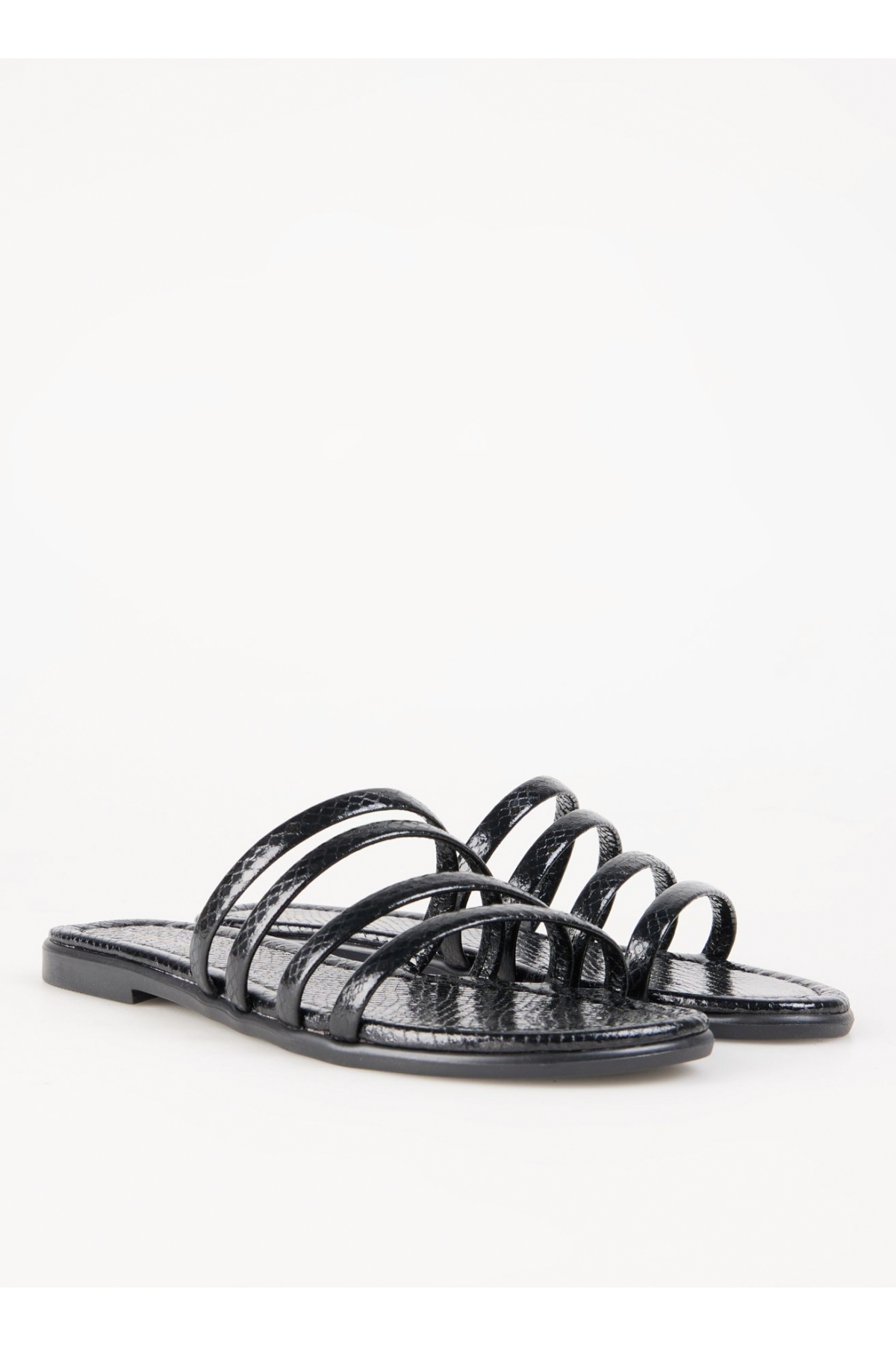 Siyah Kadın Terlik NIOBE - Görsel 3