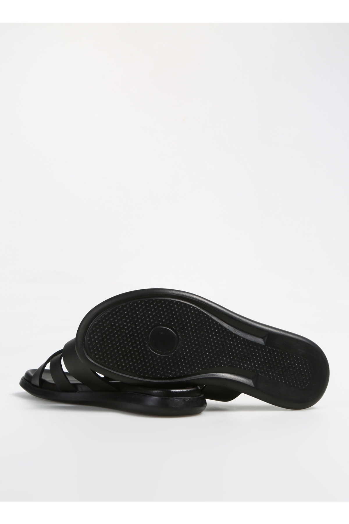 Siyah Erkek Deri Terlik LUCY - Görsel 5