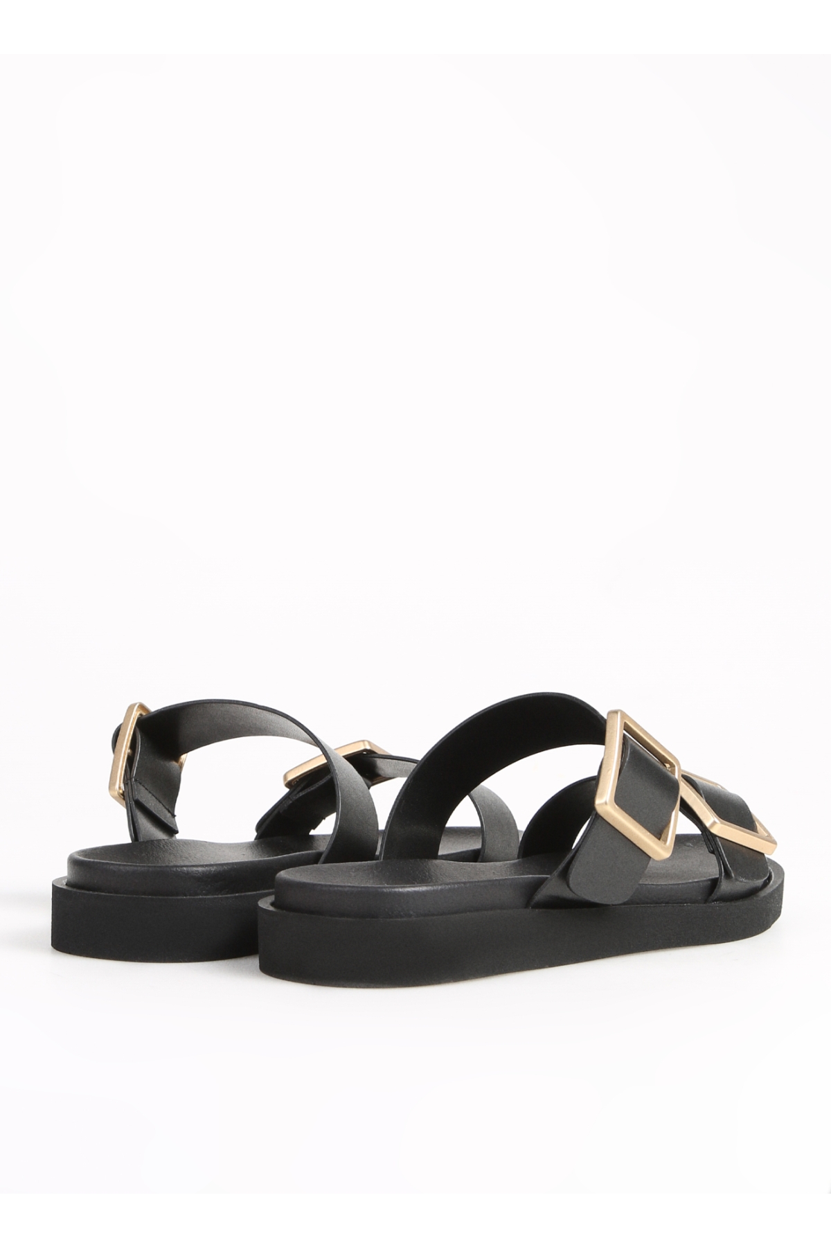 Siyah Kadın Terlik ARMIDA - Görsel 4