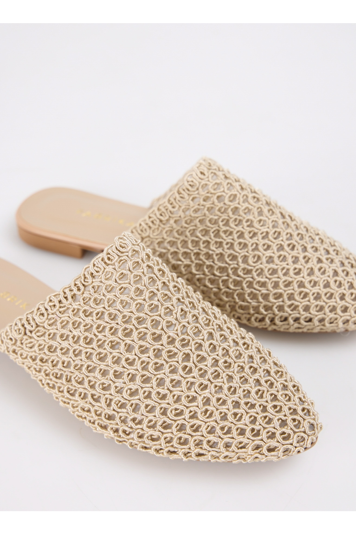 Bej Kadın Terlik STAHES - Görsel 7