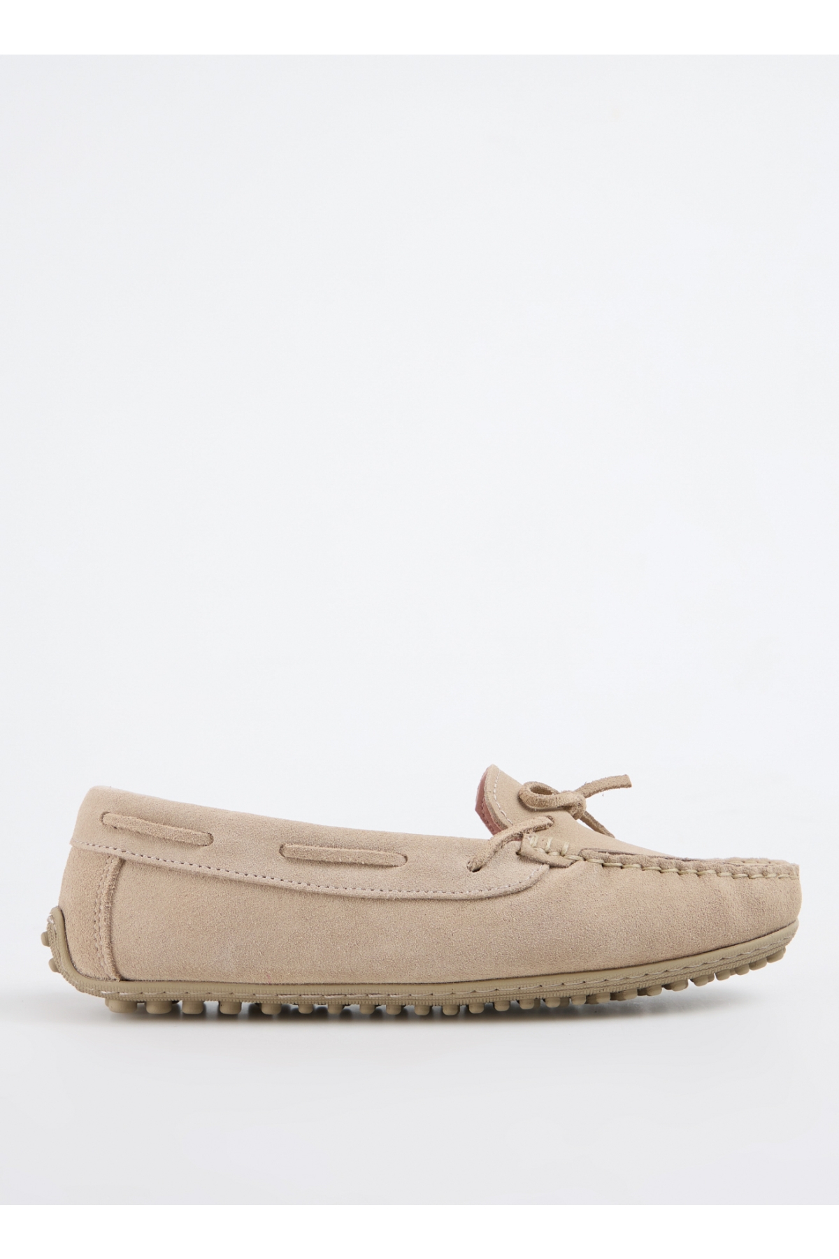 Deri Bej Kadın Loafer D-RARON - Görsel 2