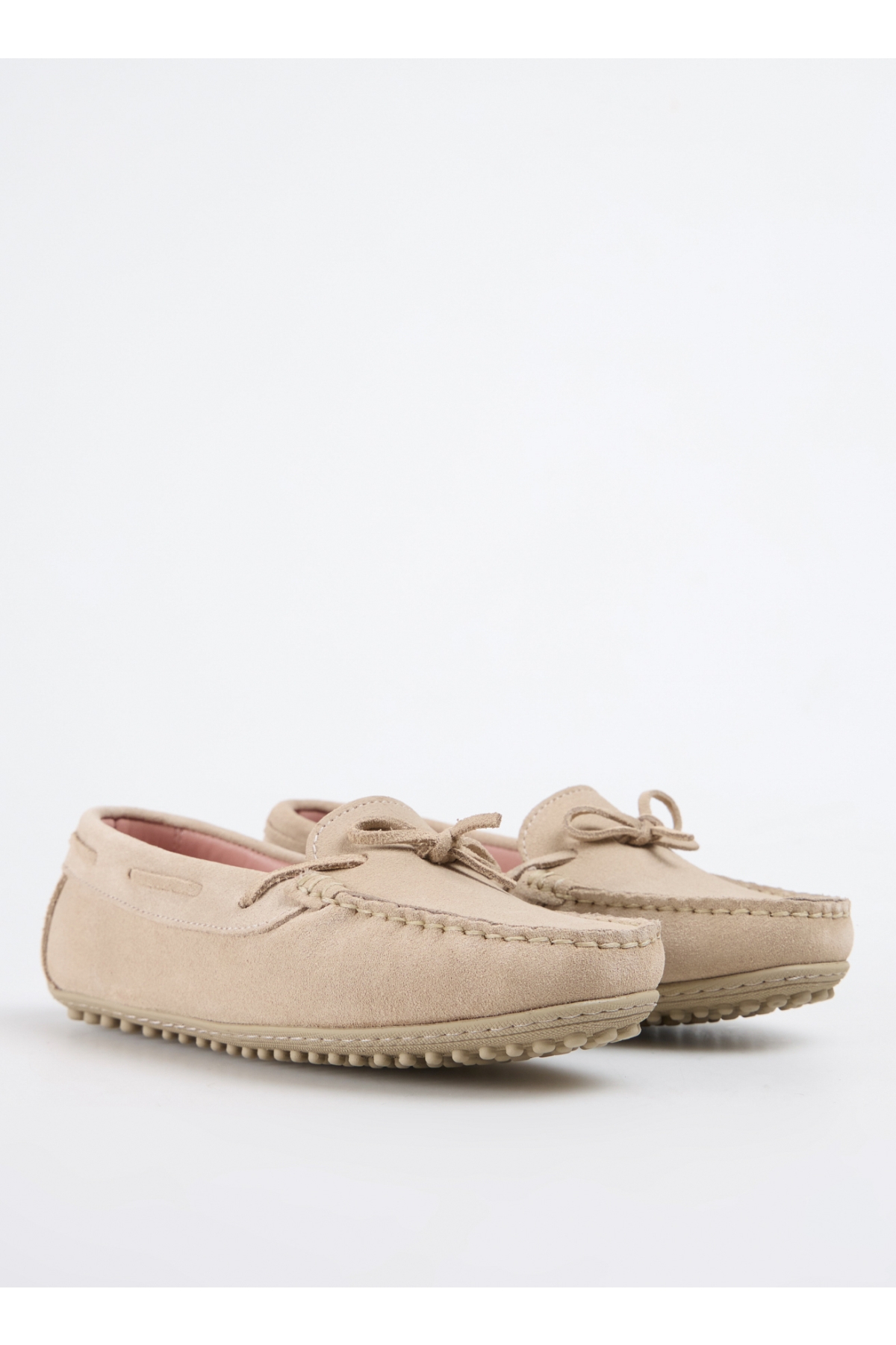 Deri Bej Kadın Loafer D-RARON - Görsel 3