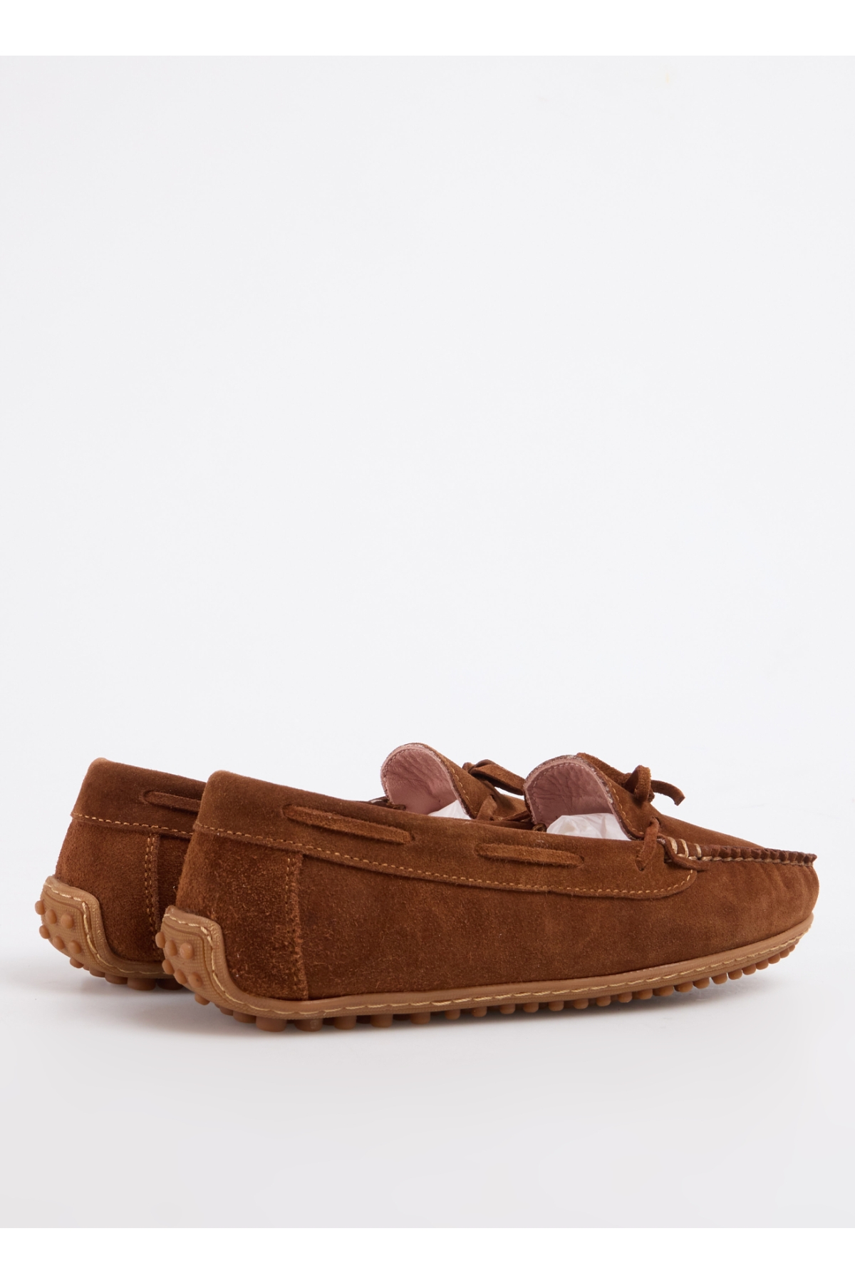 Deri Taba Kadın Loafer D-RARON - Görsel 4