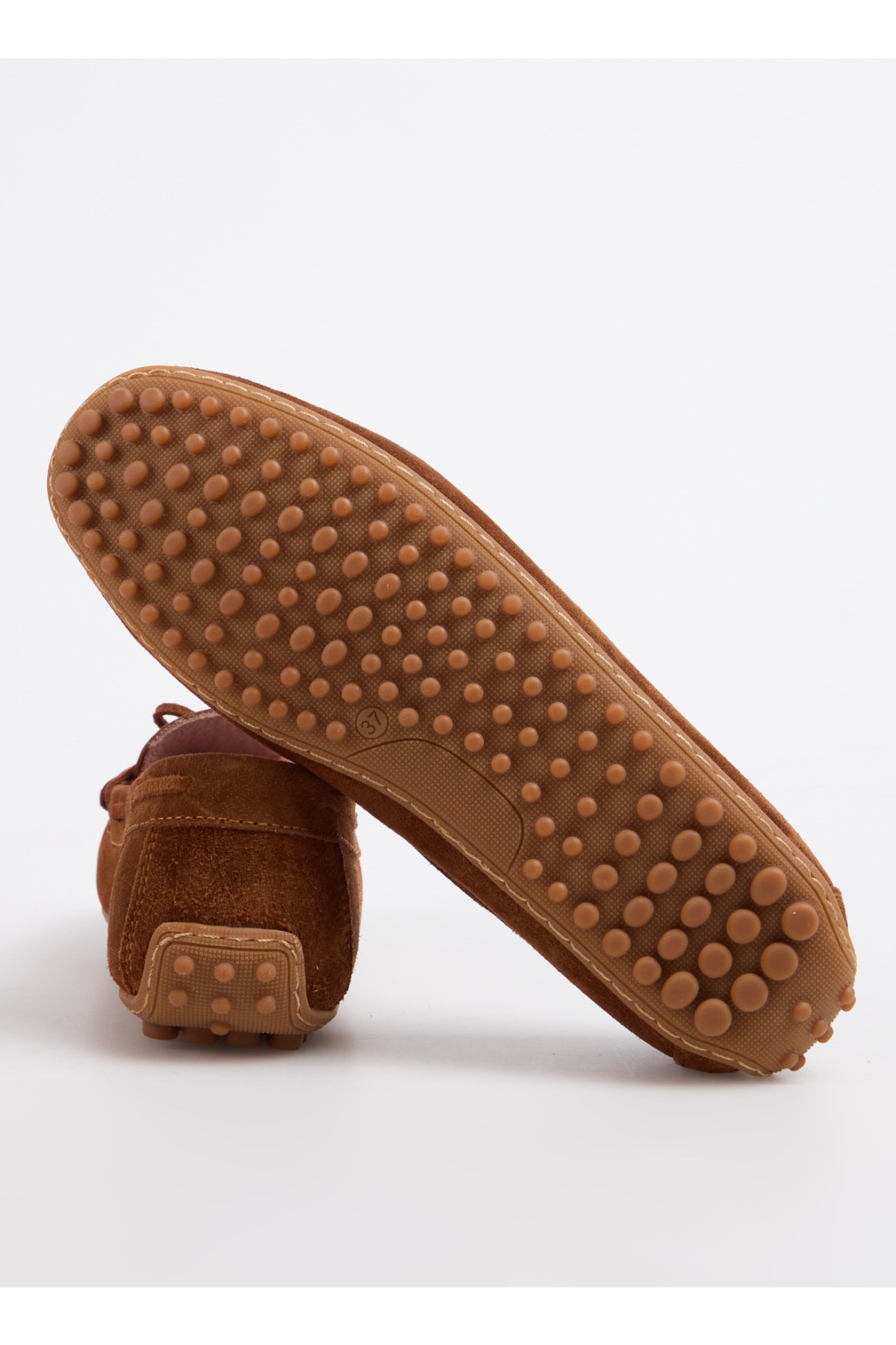 Deri Taba Kadın Loafer D-RARON - Görsel 5