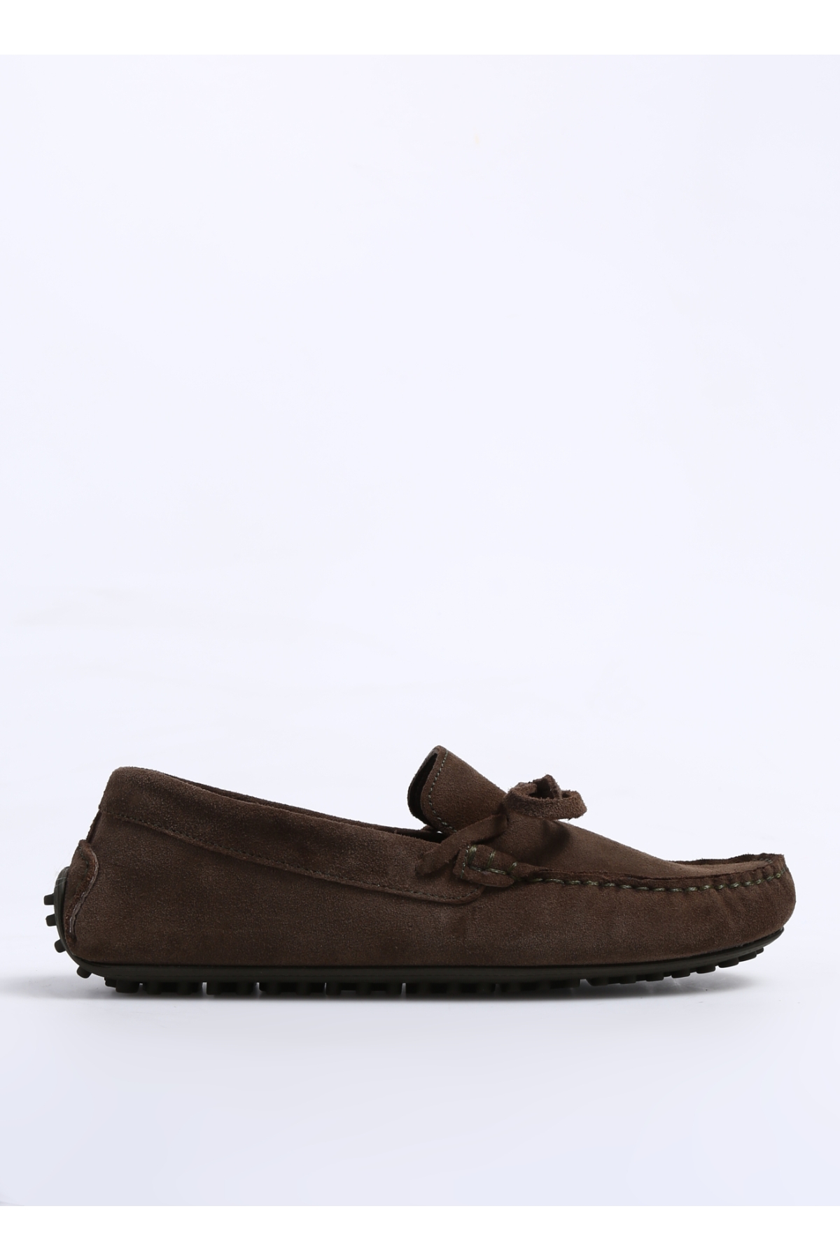 Deri Deri Haki Erkek Loafer SINE - Görsel 2