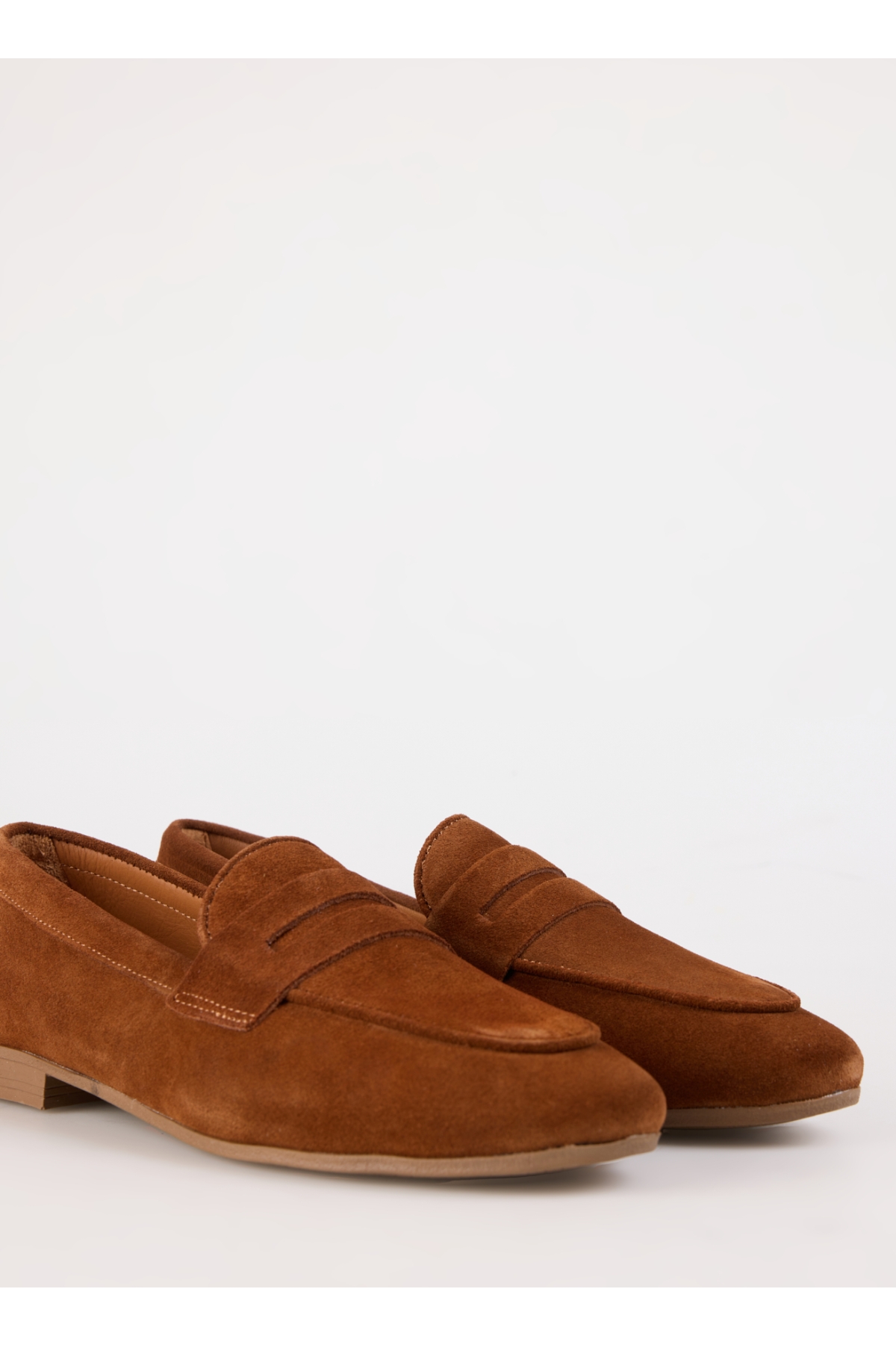 Taba Kadın Süet Loafer BURY - Görsel 4