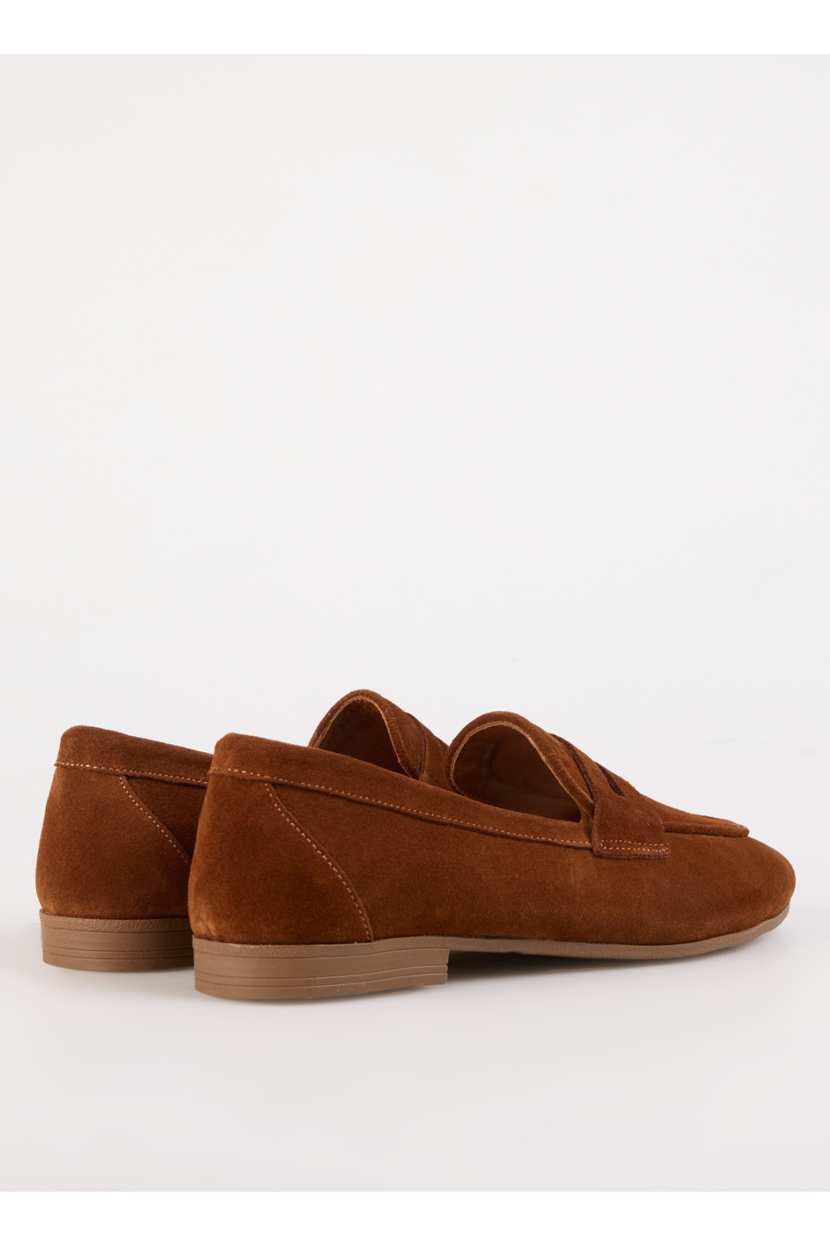 Taba Kadın Süet Loafer BURY - Görsel 5