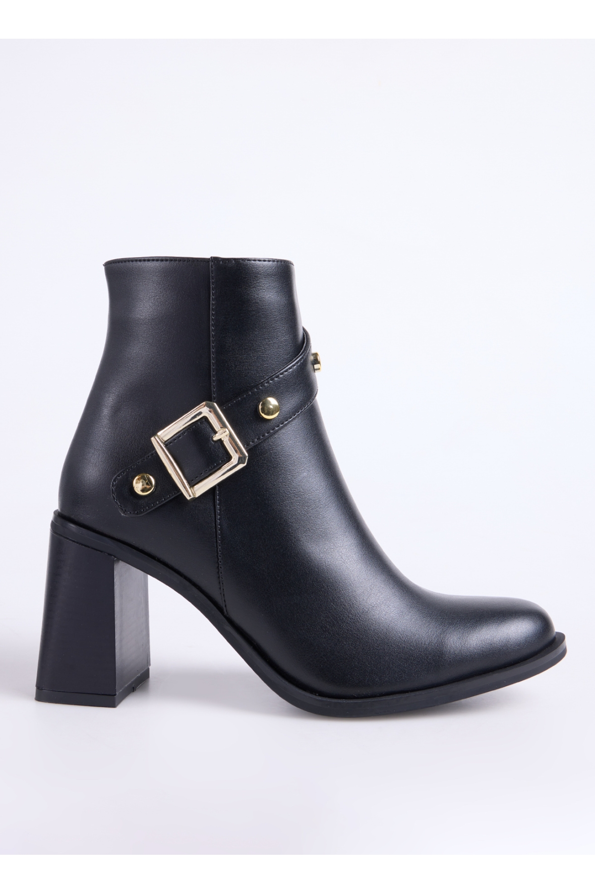 Siyah Kadın Topuklu Bot BLOCK-BLENID - Görsel 2