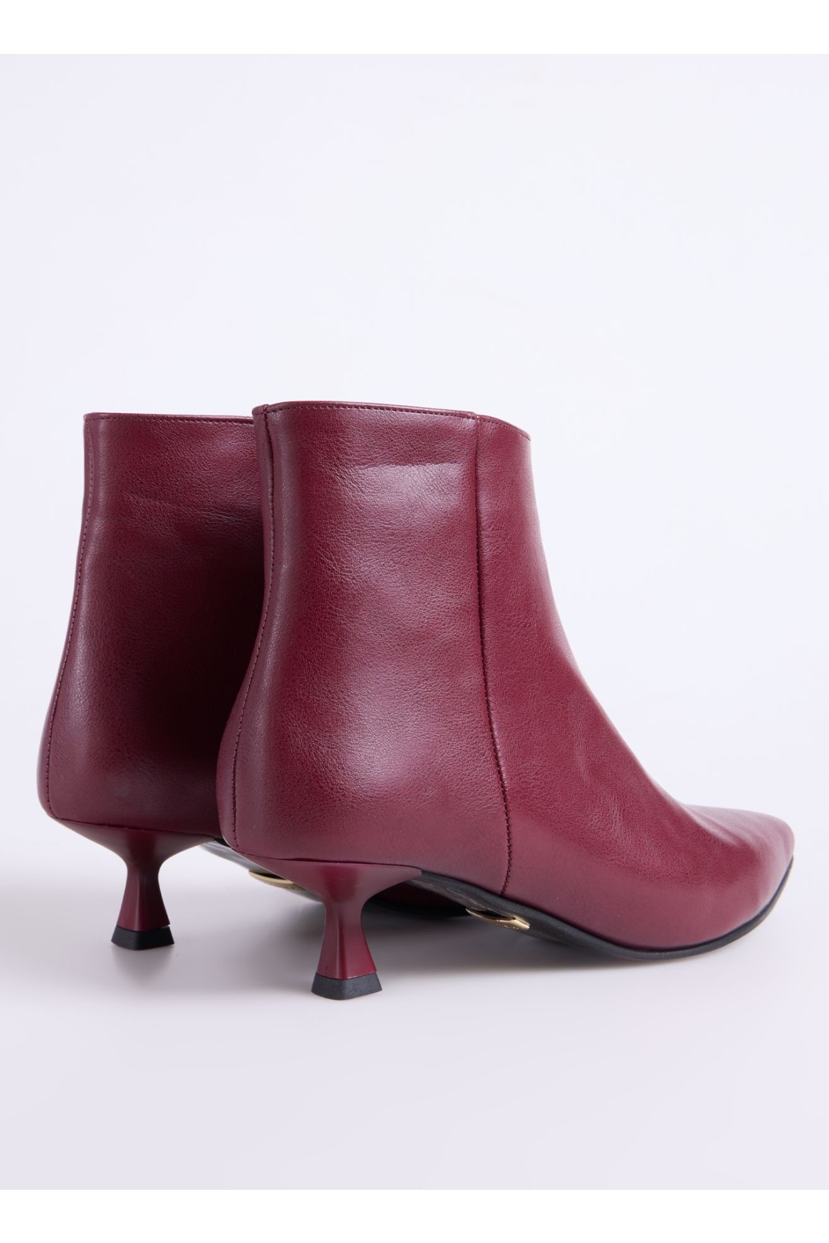 Bordo Kadın Topuklu Bot KITTEN-CHARLEY - Görsel 4