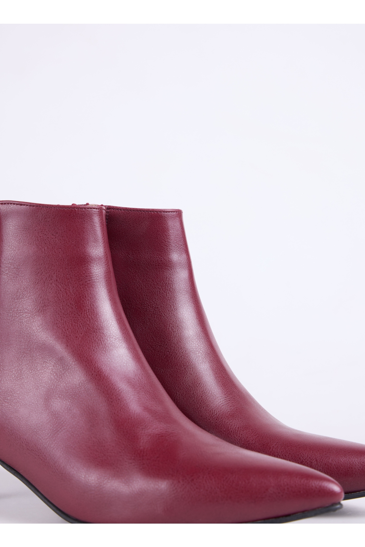 Bordo Kadın Topuklu Bot KITTEN-CHARLEY - Görsel 6