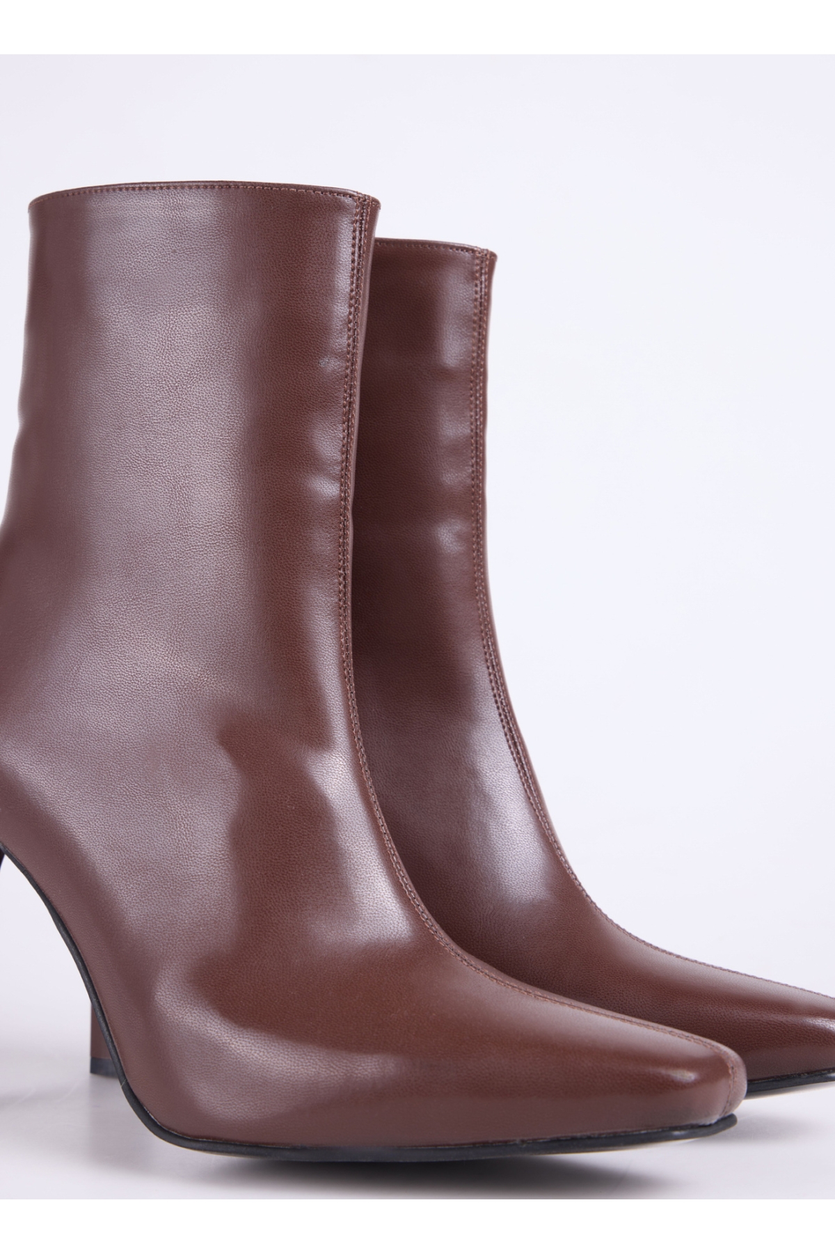 Kahve Kadın Topuklu Bot CODROY-COAL - Görsel 7