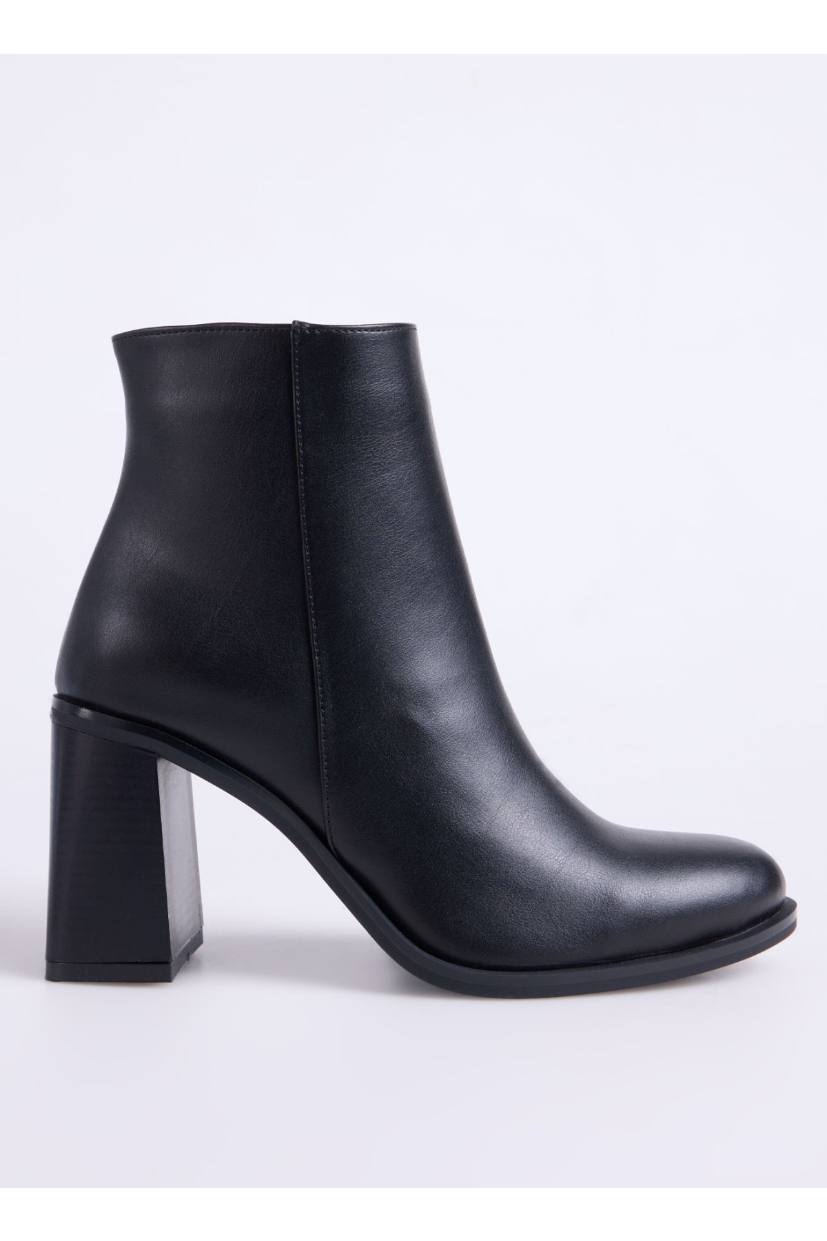 Siyah Kadın Topuklu Bot BLOCK-BELLA - Görsel 2