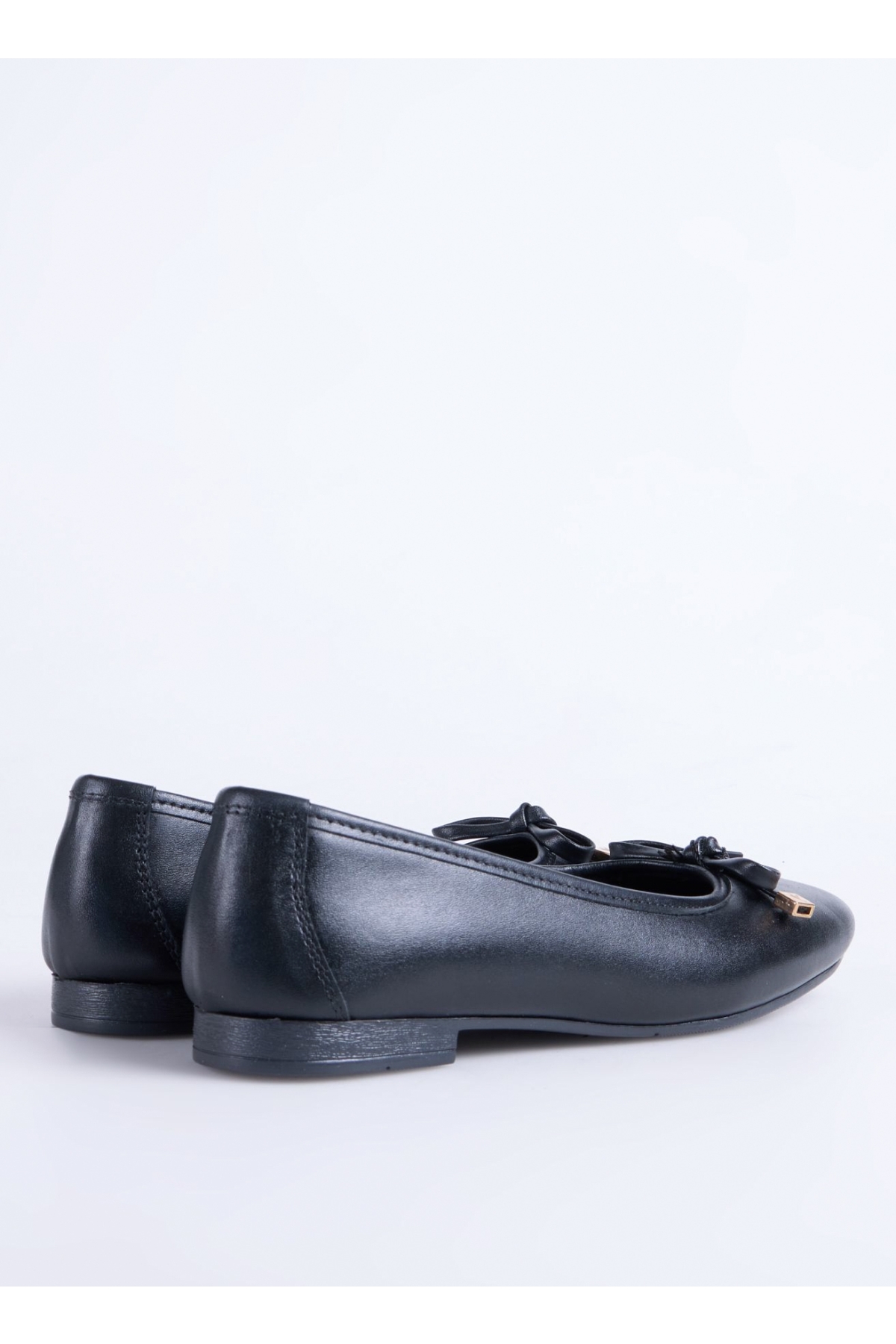Deri Siyah Kadın Babet D-DERVILA-DERA - Görsel 3