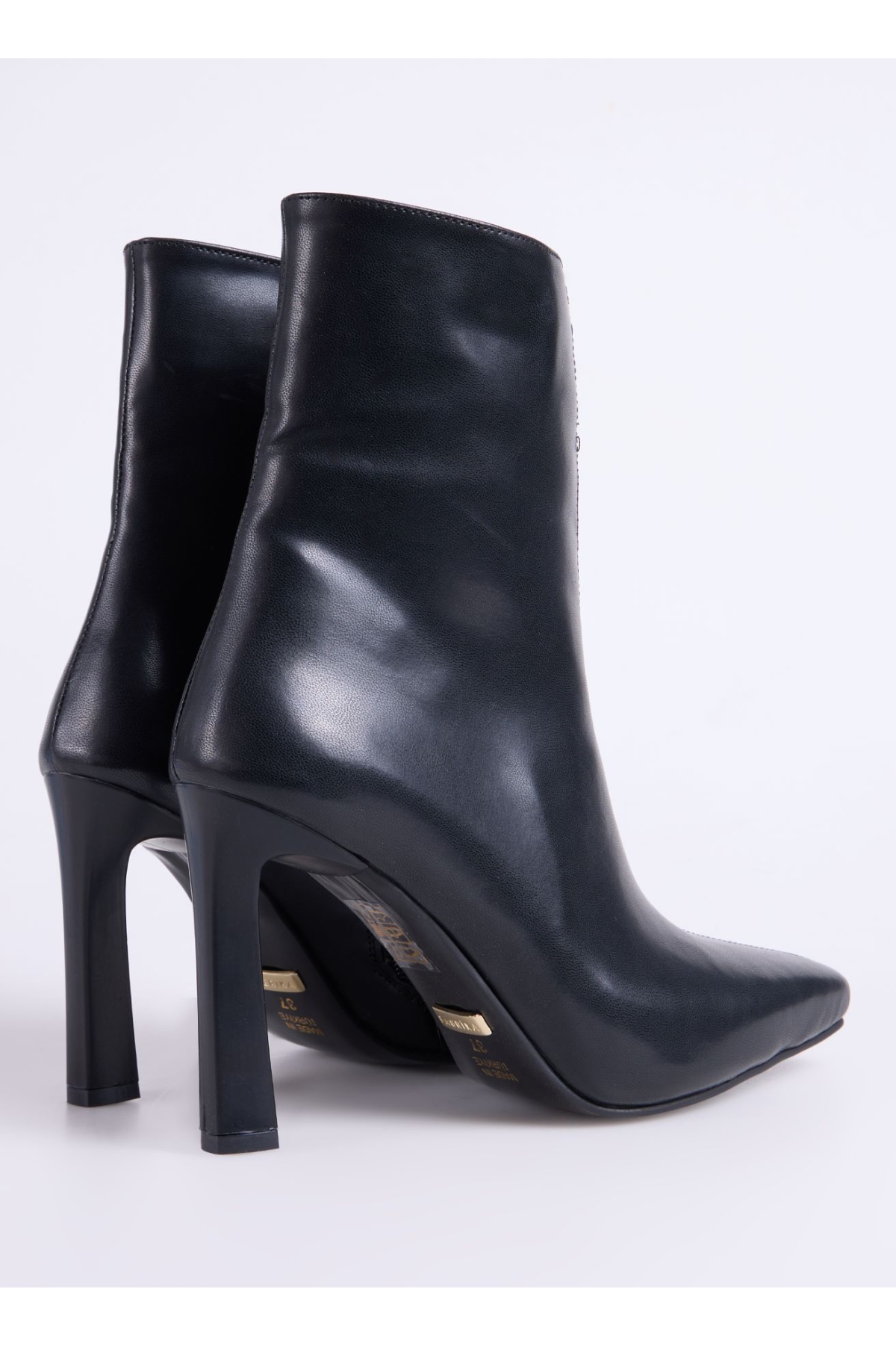 Siyah Kadın Topuklu Bot CODROY-COAL - Görsel 4