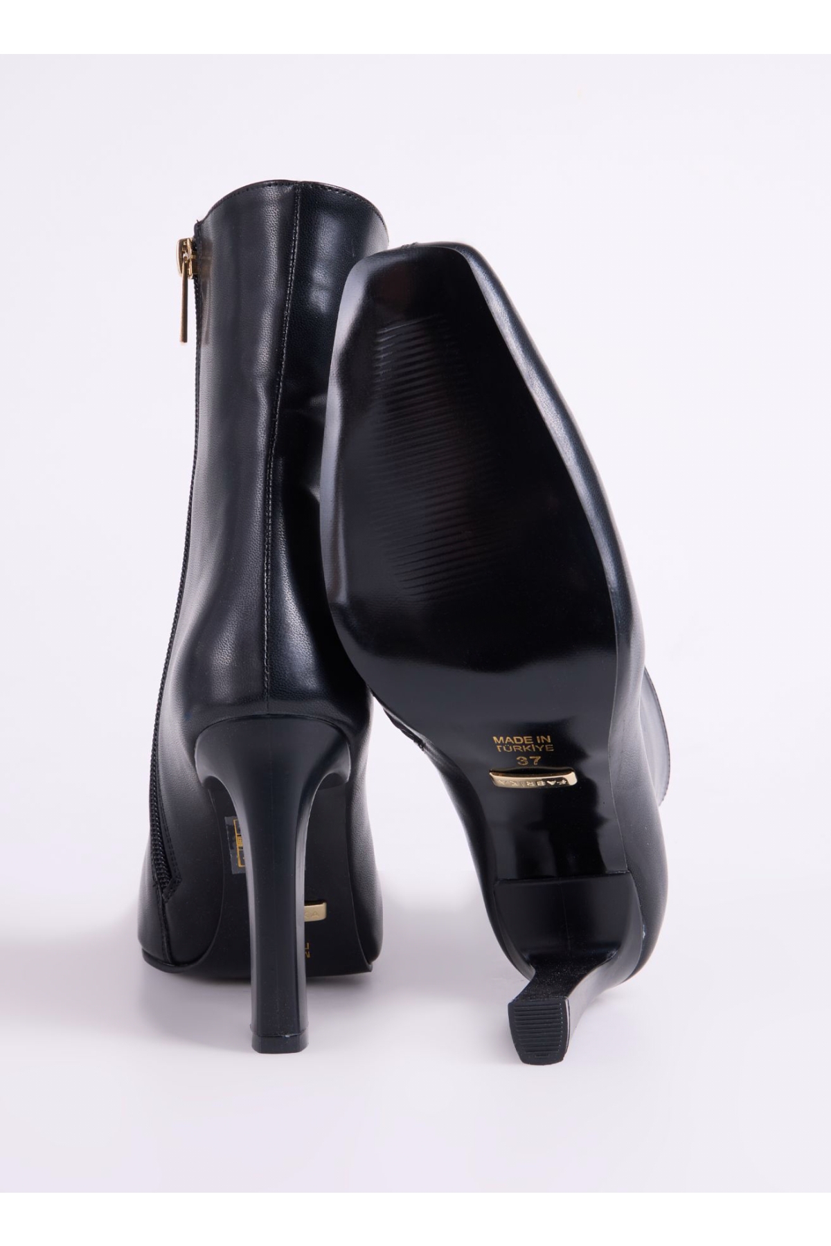 Siyah Kadın Topuklu Bot CODROY-COAL - Görsel 5