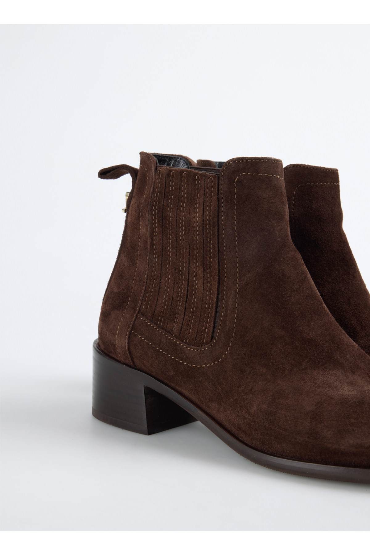 Deri Kahve Kadın Topuklu Bot D-DONATA - Görsel 6