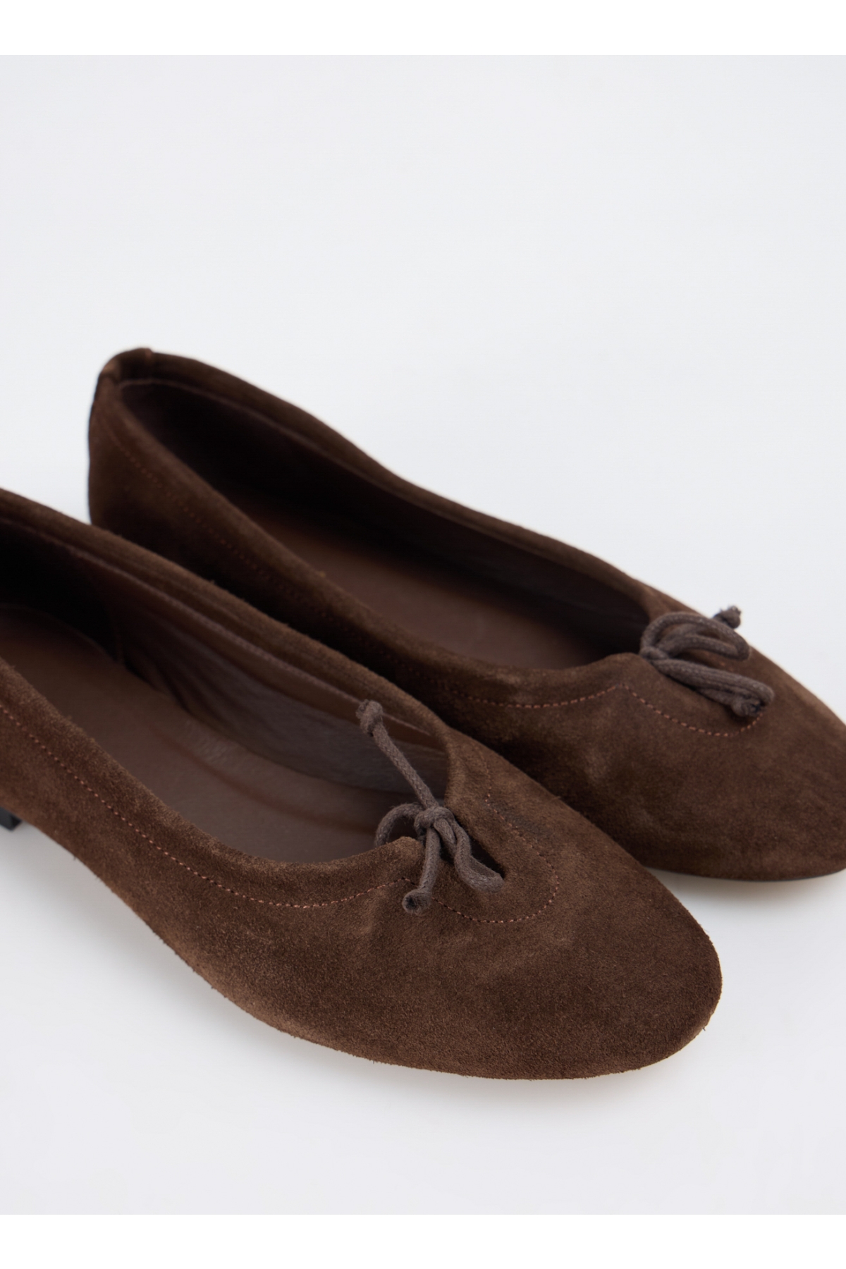 Deri Deri Kahve Kadın Babet D-AMANDA - Görsel 6