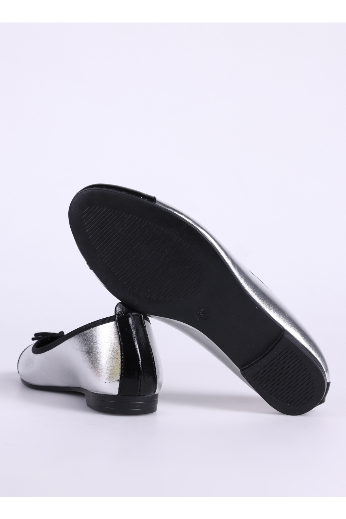 Gümüş-Siyah Kadın Babet JULES - Görsel 5