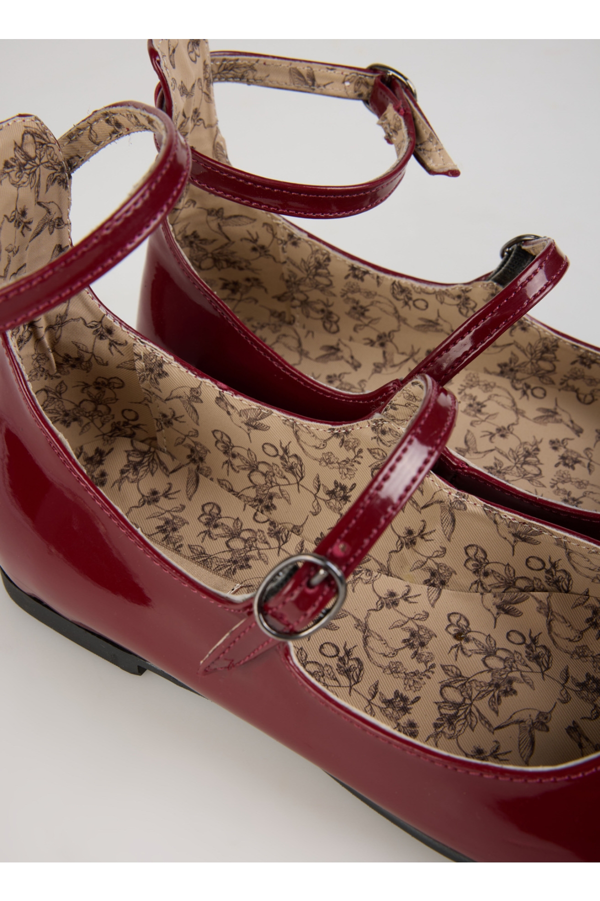 Bordo Kadın Babet EMESE - Görsel 6