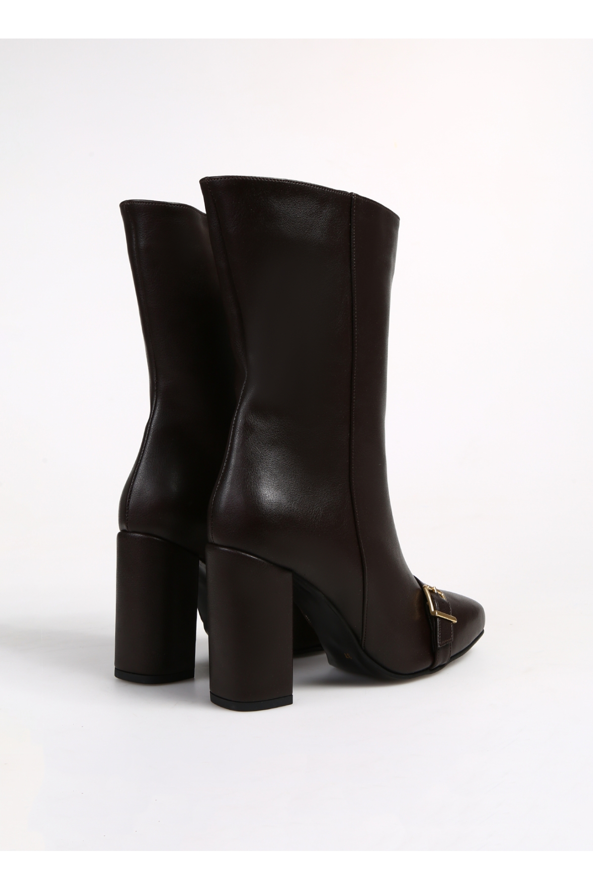 Kahverengi Kadın Topuklu Bot PALMER - Görsel 4