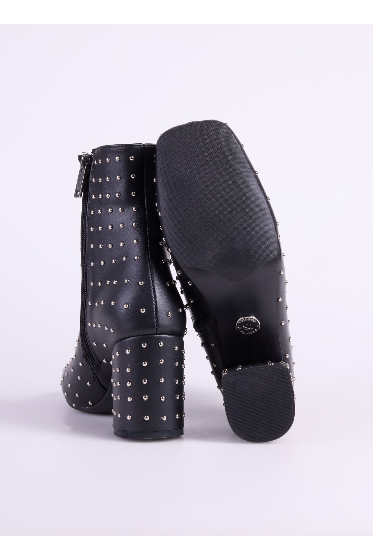 Siyah Kadın Topuklu Bot DIVNA - Görsel 5