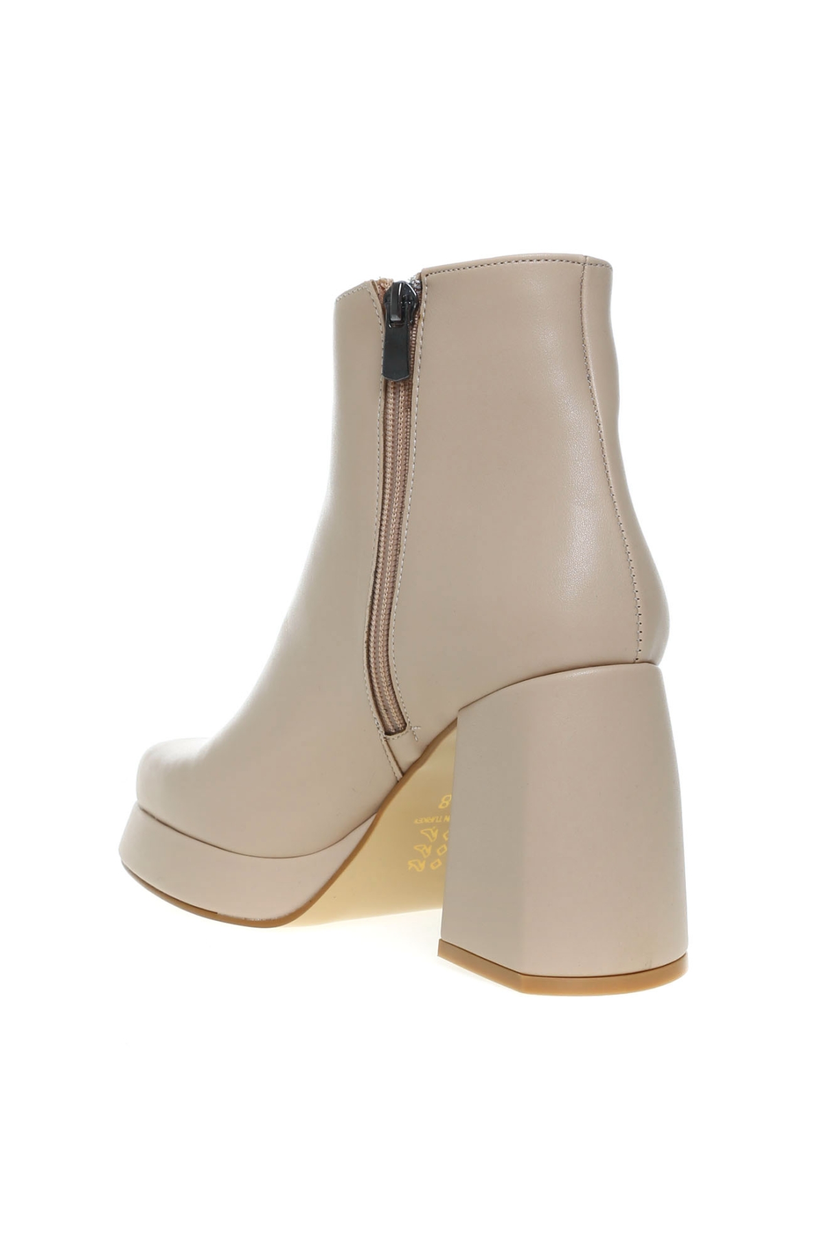 Bej Kadın Topuklu Bot BALSAMO - Görsel 3