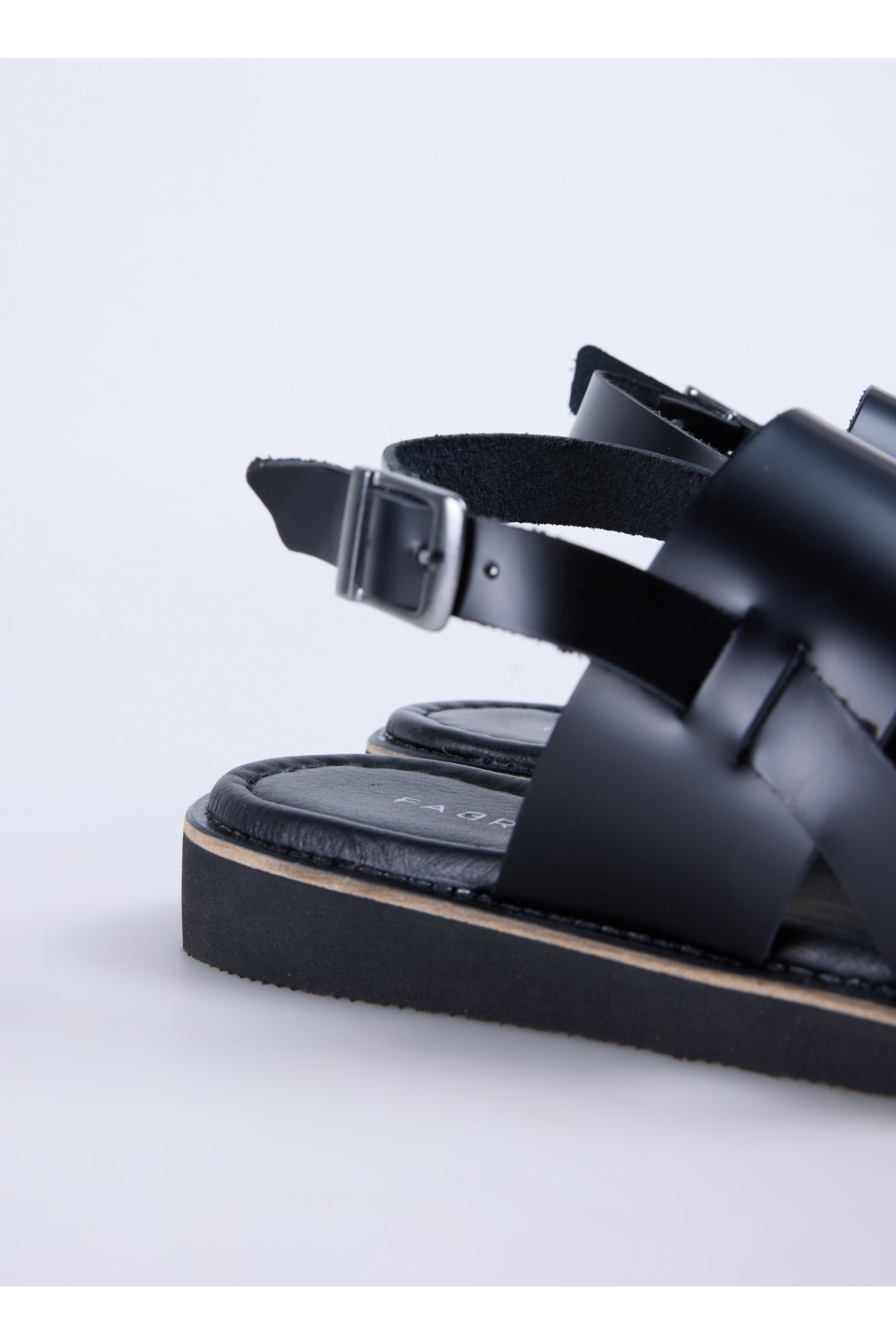Deri Siyah Kadın Sandalet D-DENISE - Görsel 6