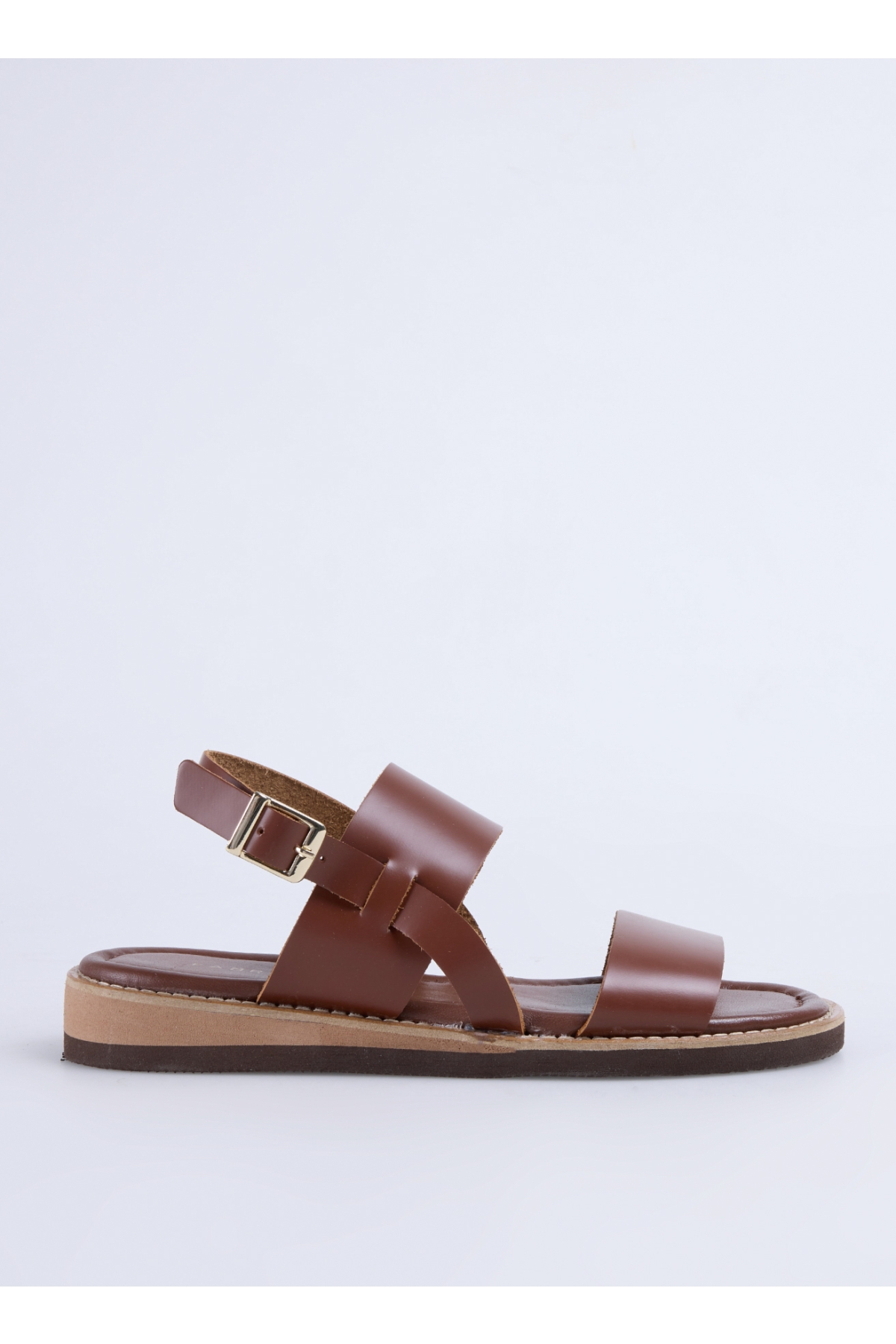 Deri Taba Kadın Sandalet D-DENISE - Görsel 2