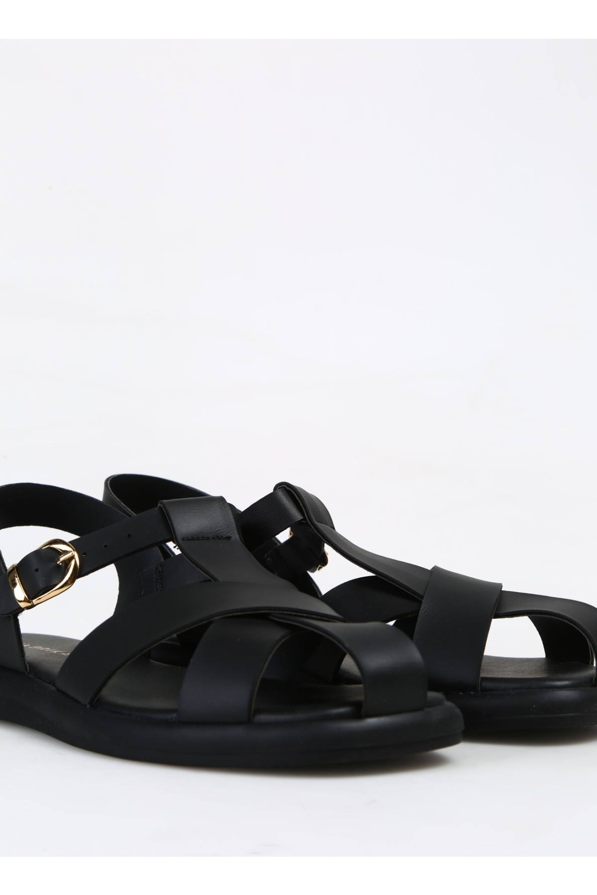 Siyah Kadın Sandalet CHIRAN - Görsel 6
